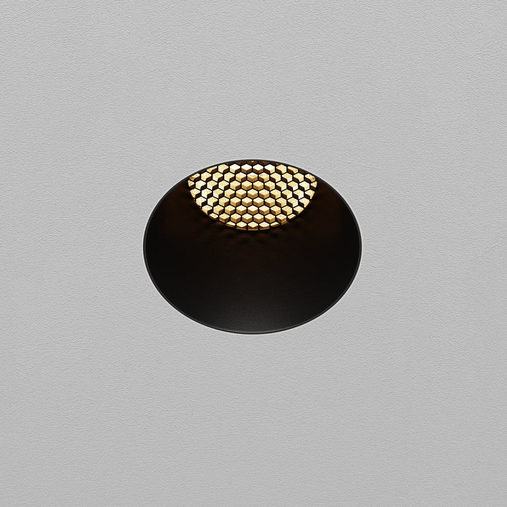 Maytoni downlight Dip LED 50° вграден кръгъл осветител, черен
