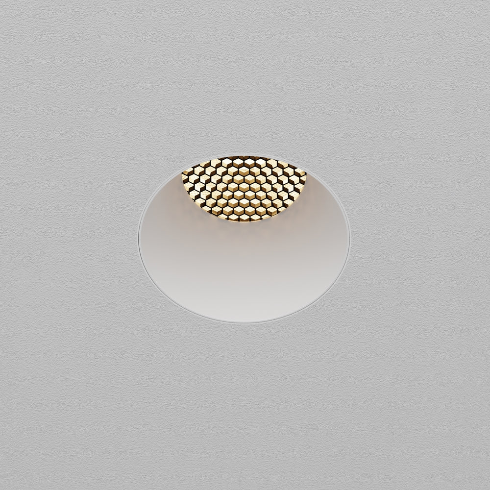 Maytoni downlight Dip LED 50° вграден кръгъл осветител, бял