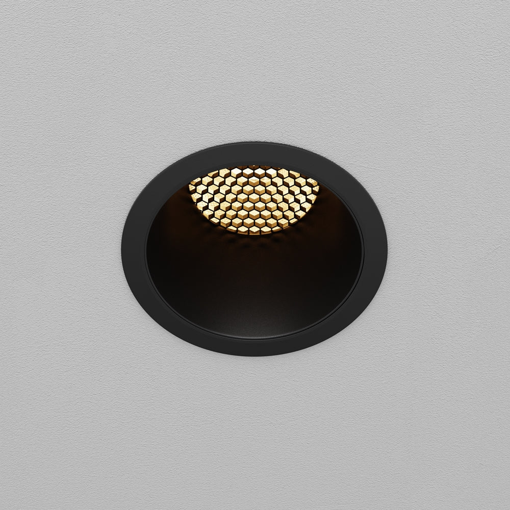 Maytoni downlight Dip LED 50° вграден кръгъл осветител, черен