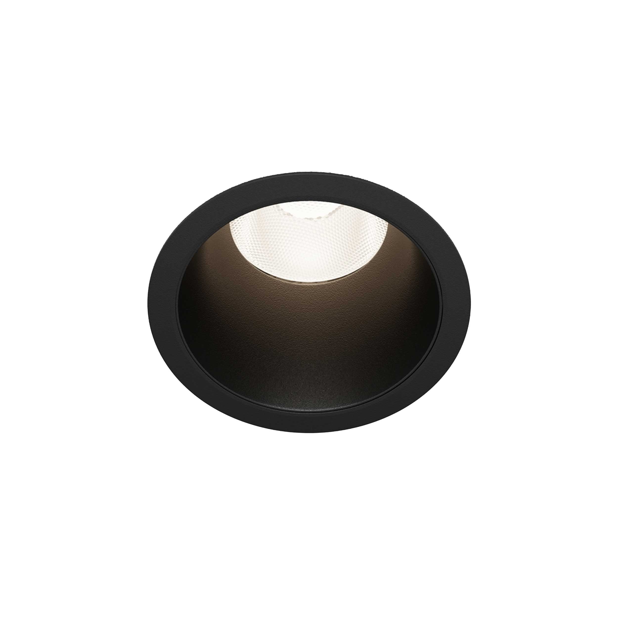 Maytoni downlight Dip LED 50° вграден кръгъл осветител, черен