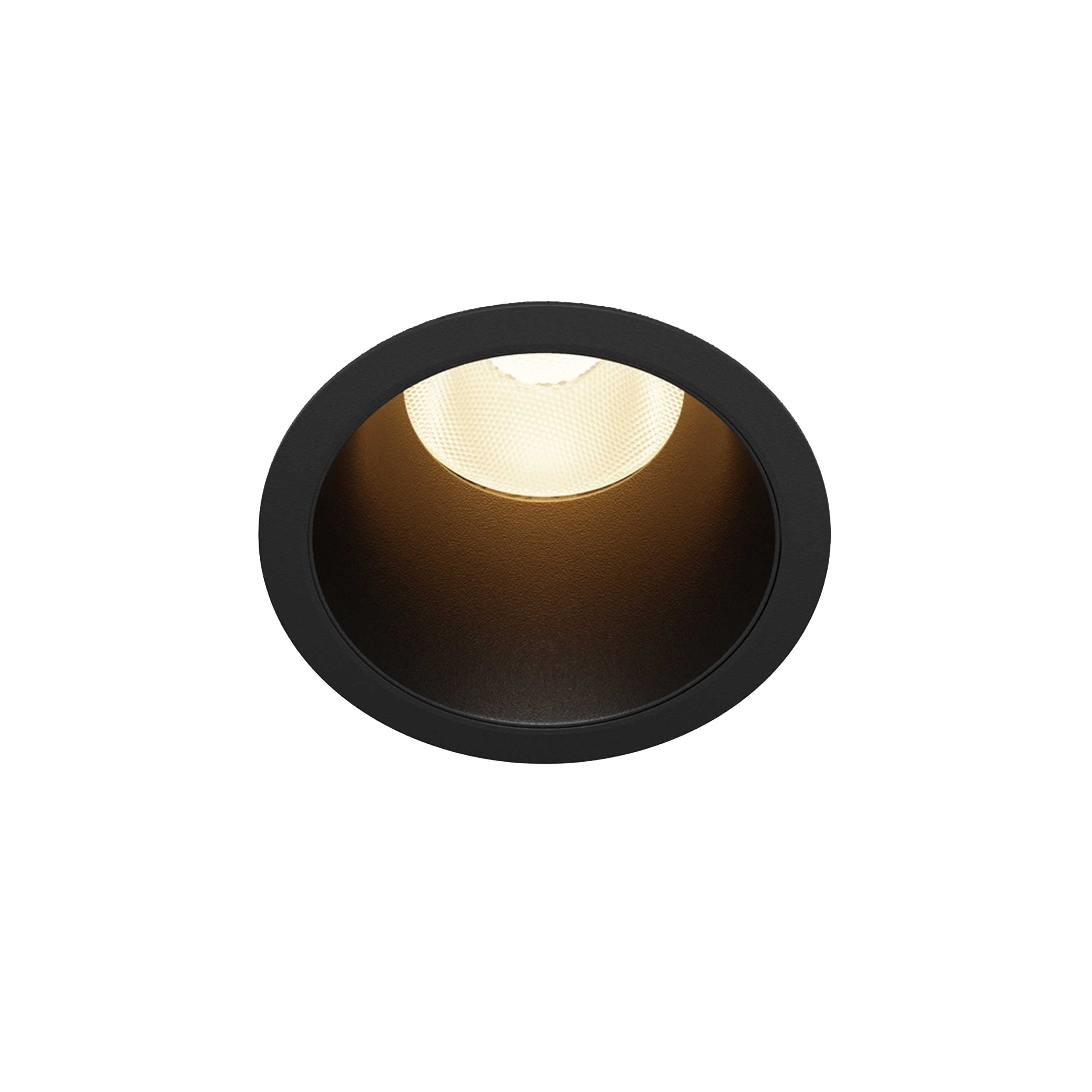 Maytoni downlight Dip LED 50° вграден кръгъл осветител, черен