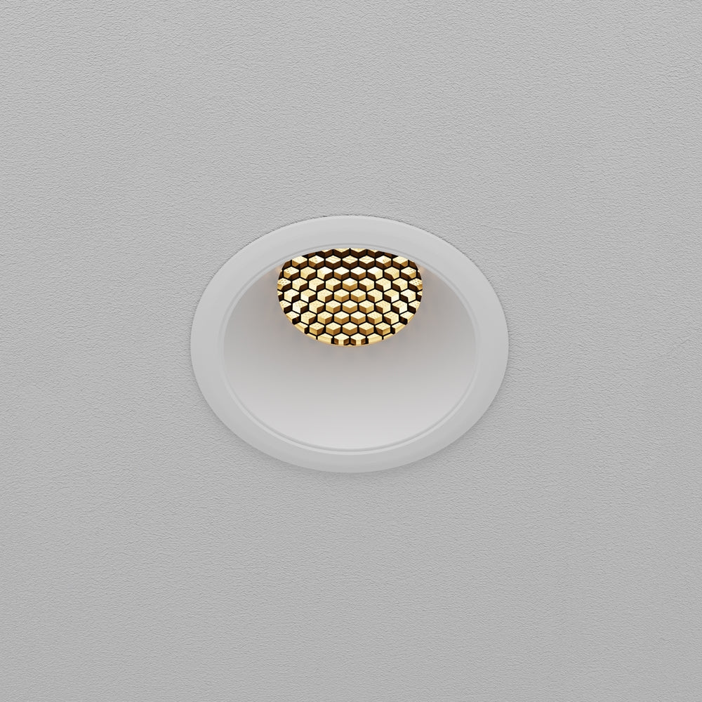 Maytoni downlight Dip LED 50° вграден кръгъл осветител, бял