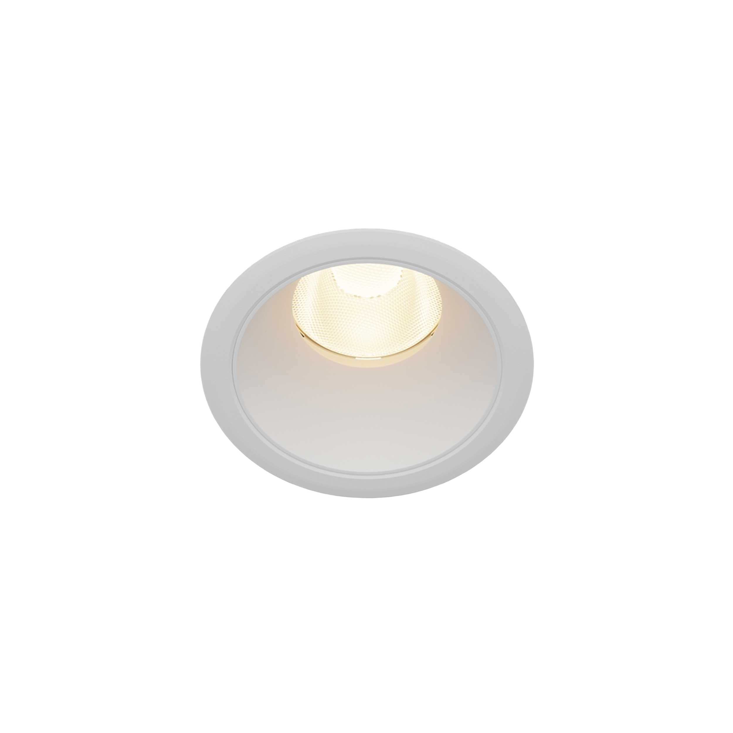 Maytoni downlight Dip LED 50° вграден кръгъл осветител, бял