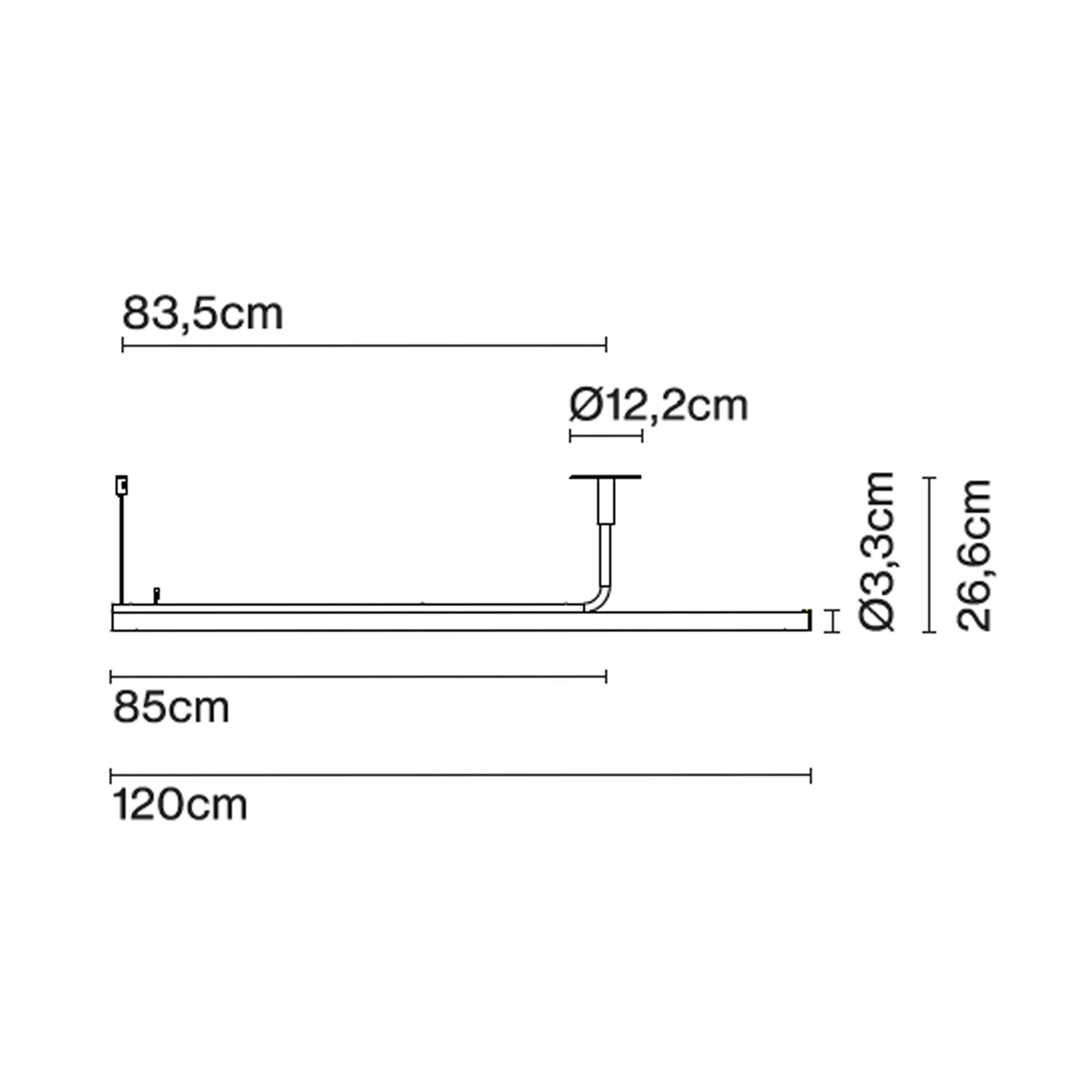 Marset Ambrosia Pro LED RSC 120/180 висящо линейно осветително тяло