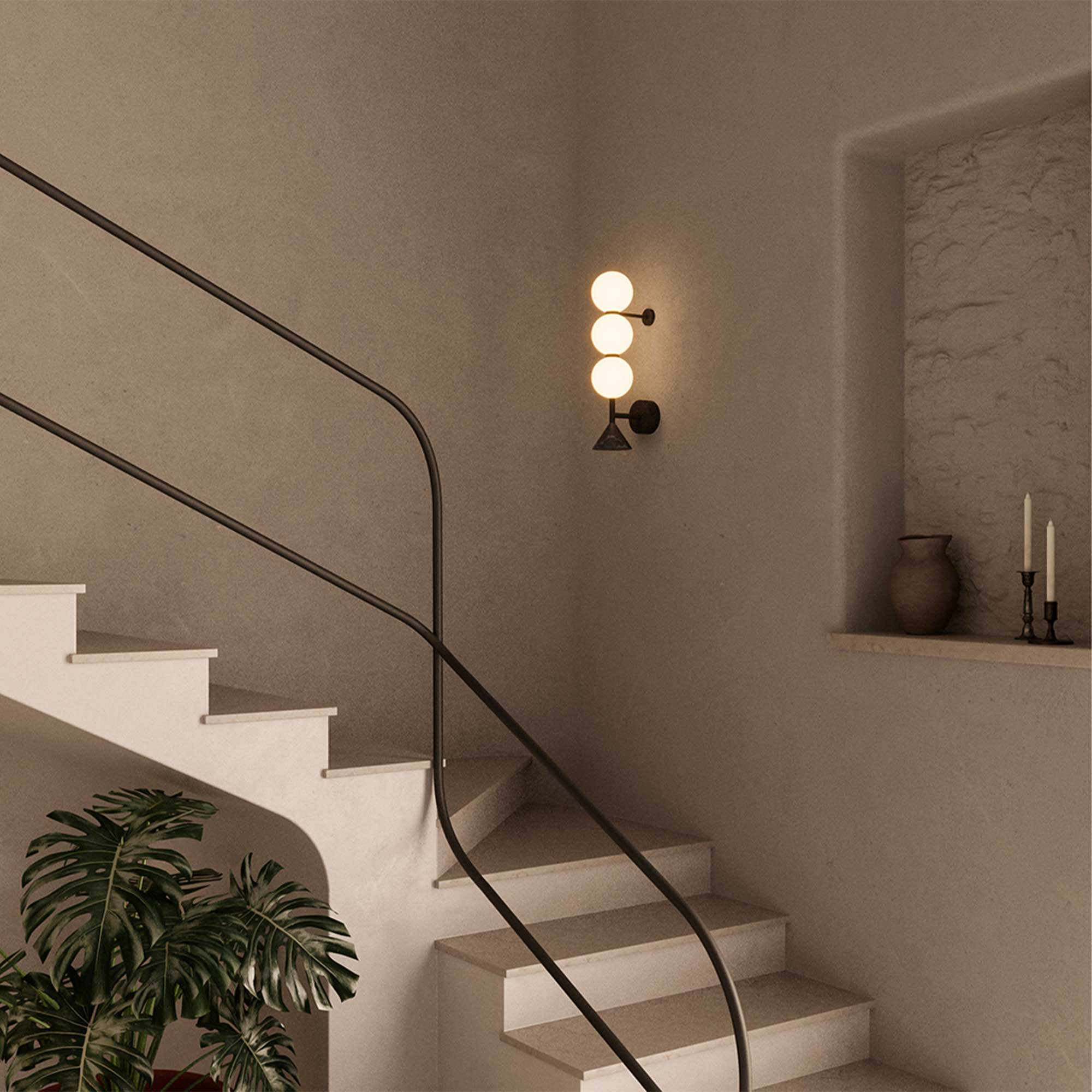 Aromas Soko LED nástěnné svítidlo