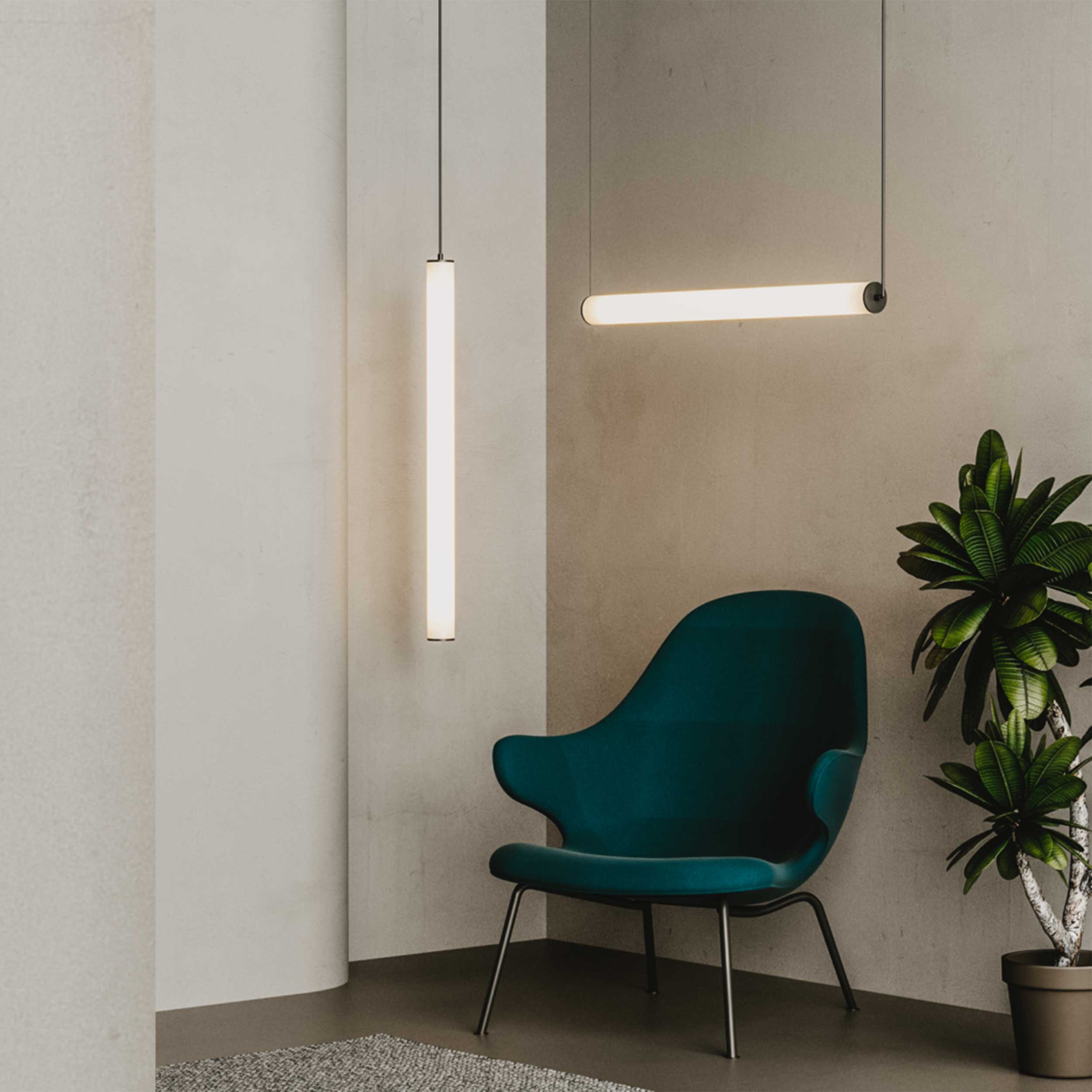 Aromas Tube LED висящо осветление