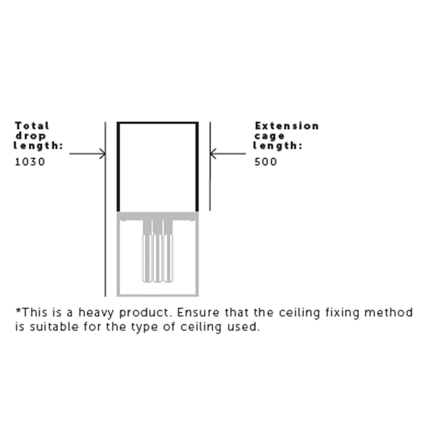 Buster & Punch Caged E27 industriální lustr