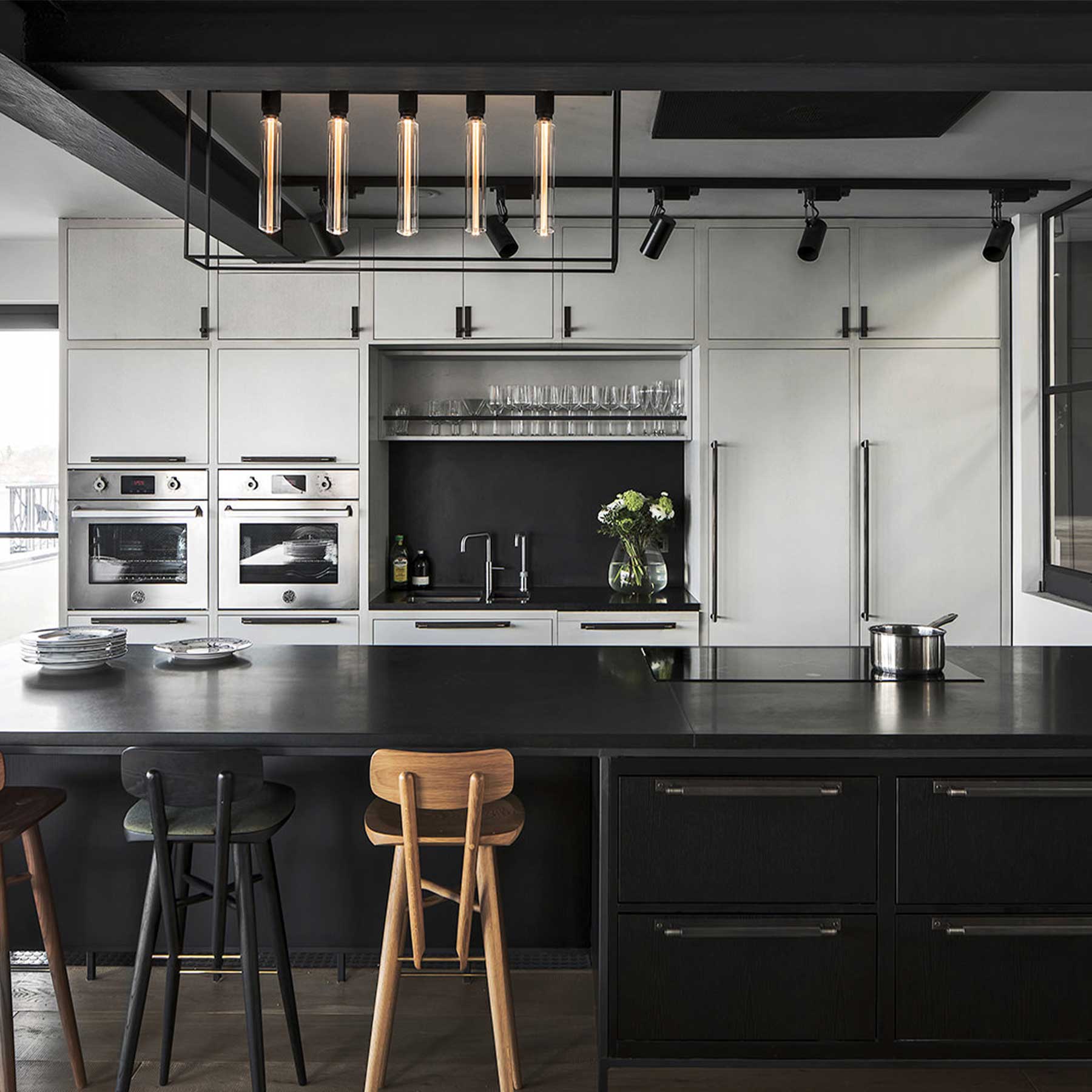 Buster & Punch Caged E27 industriální lustr