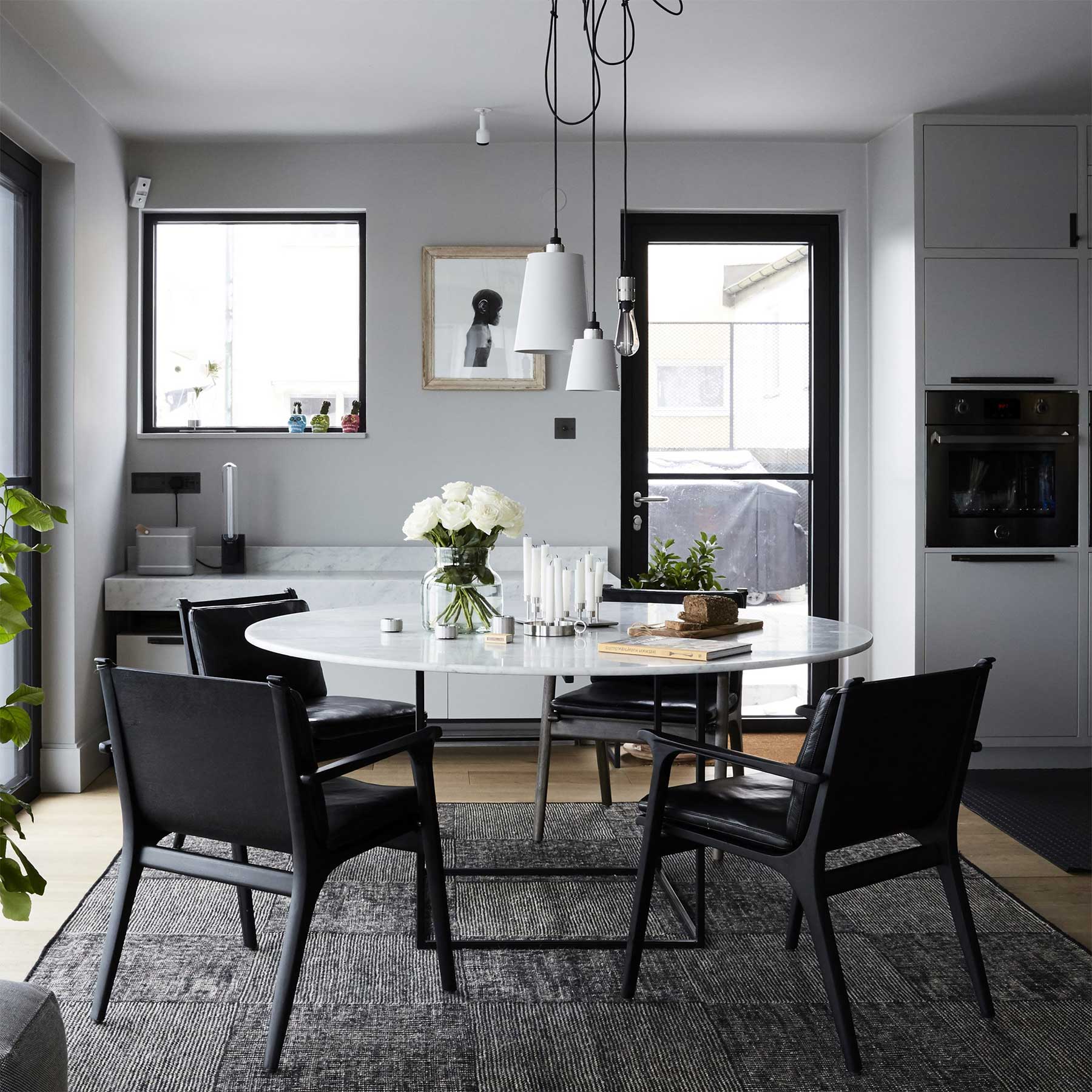 Buster & Punch HOOKED Mix E27 kamenné závěsné svítidlo