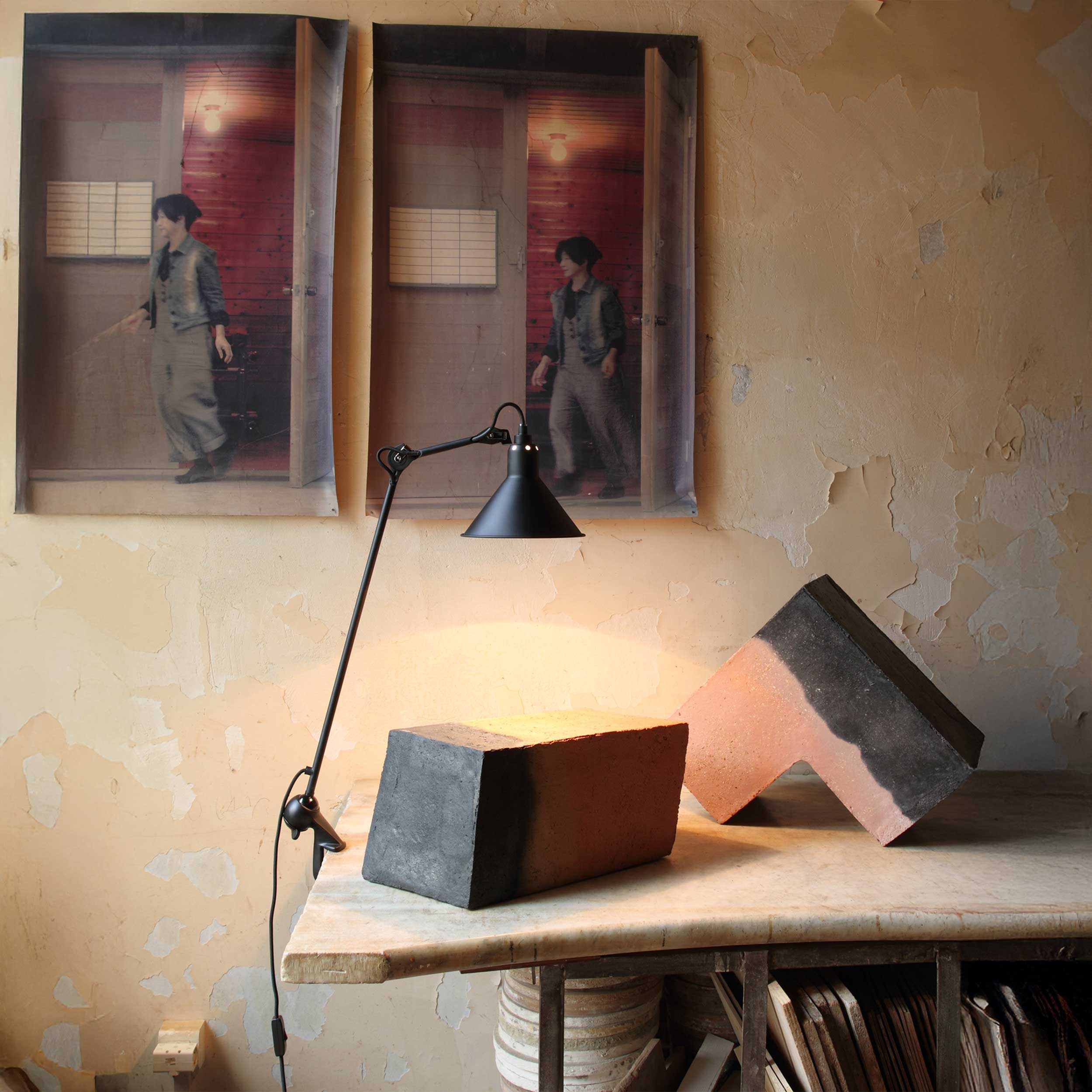 DCW éditions Lampe Gras N°201 E14 настолна лампа с клипс