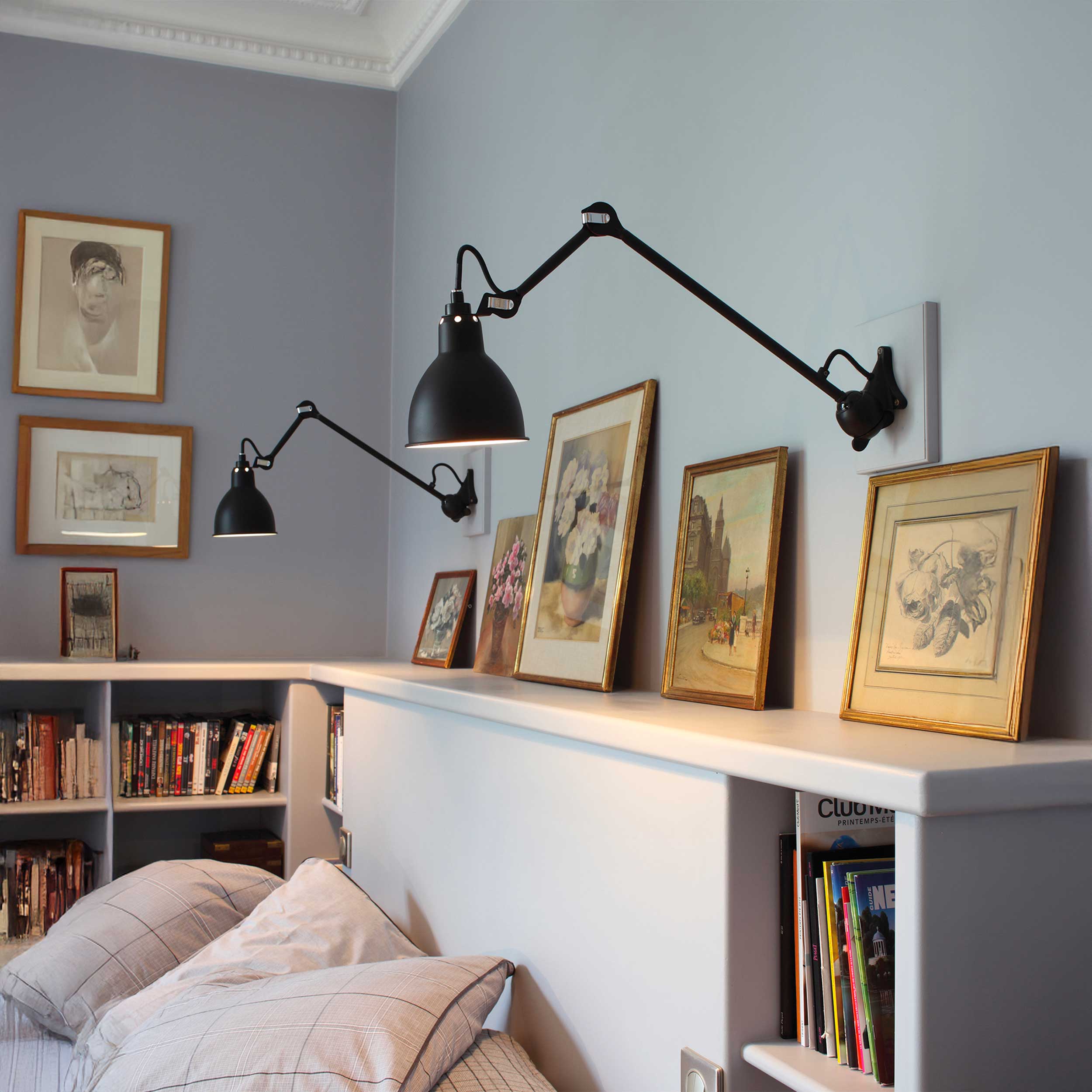 DCW éditions Lampe Gras N°222 E14 стенна лампа