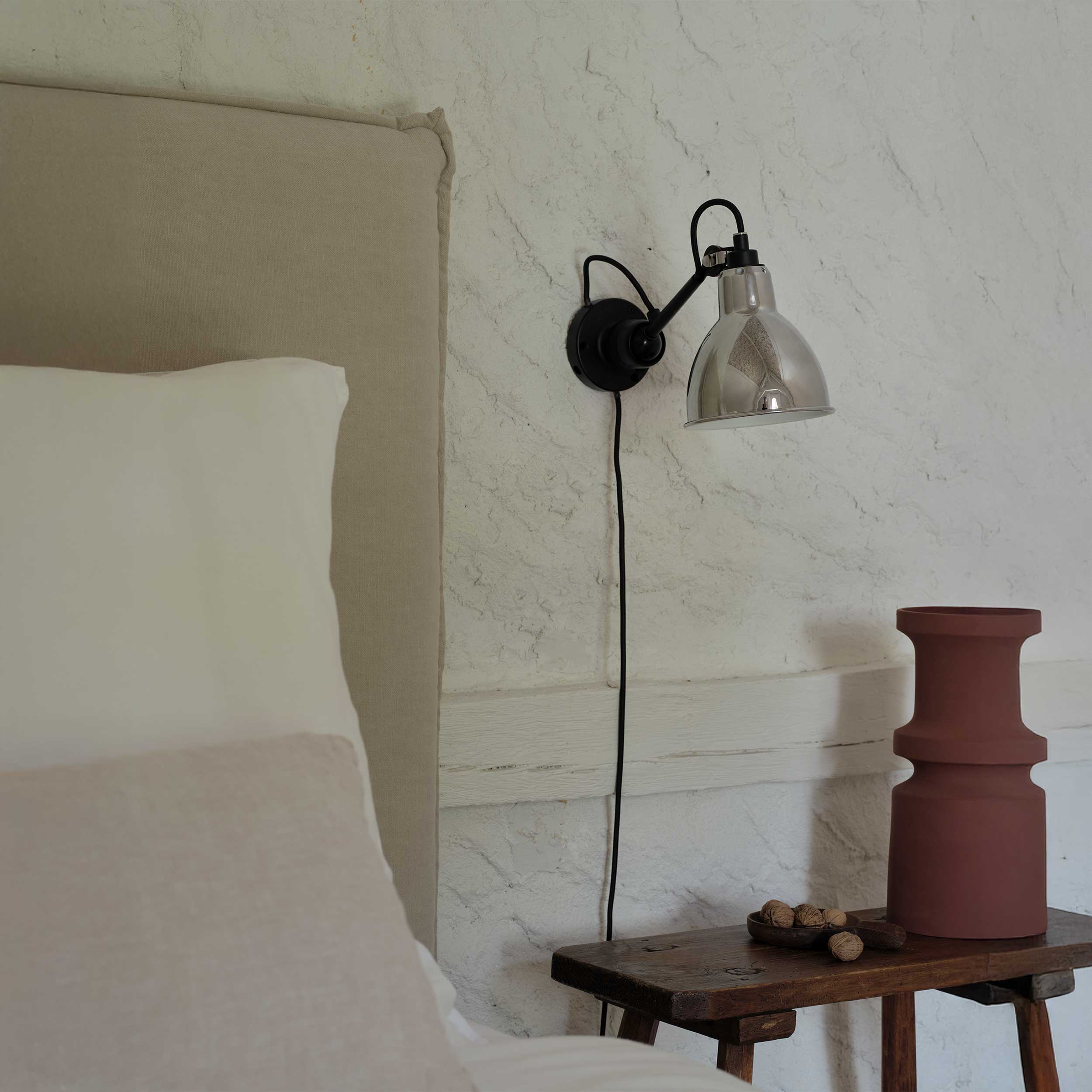 DCW éditions Lampe Gras N°304 E14 стенна лампа с превключвател
