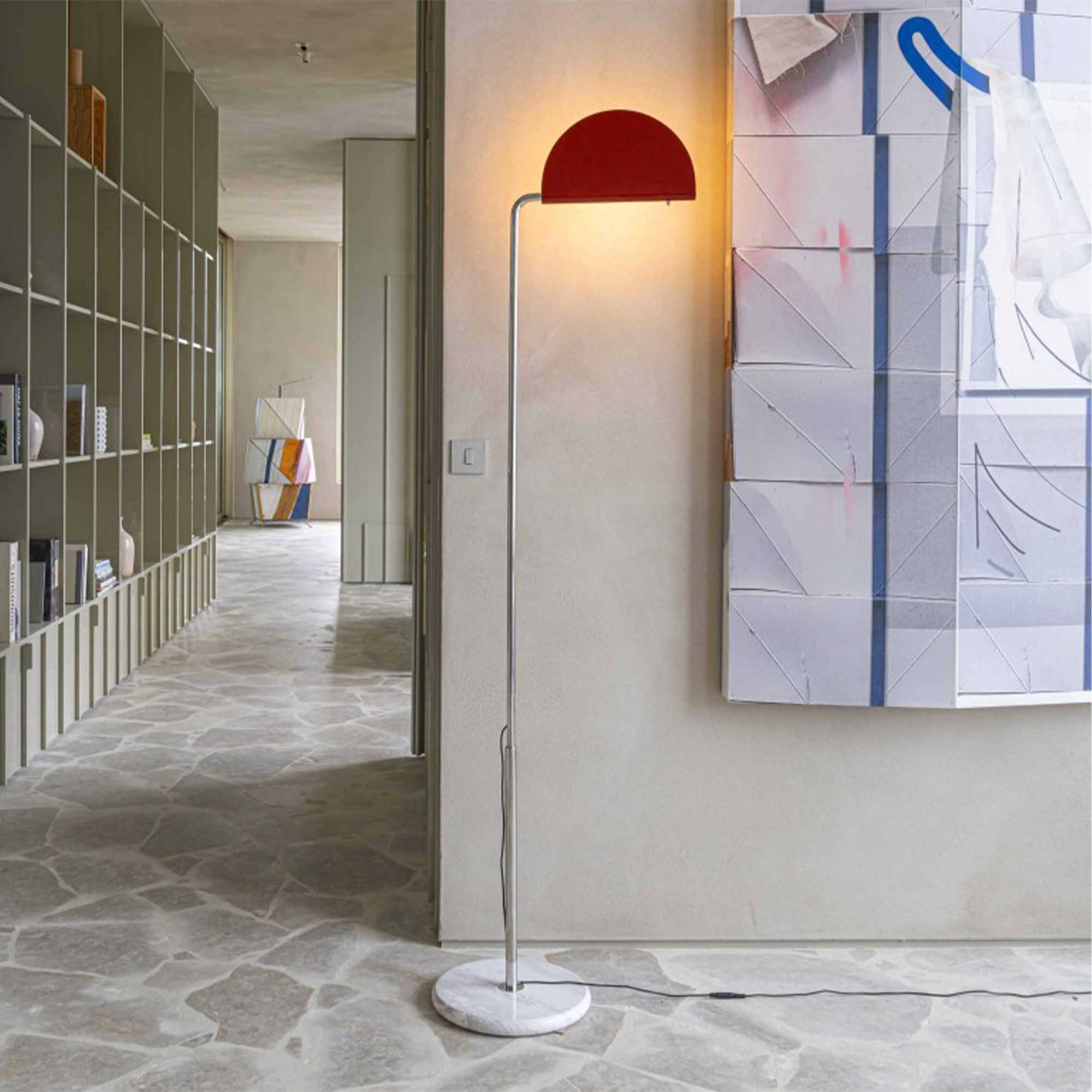 DCW éditions Mezzaluna LED подова лампа