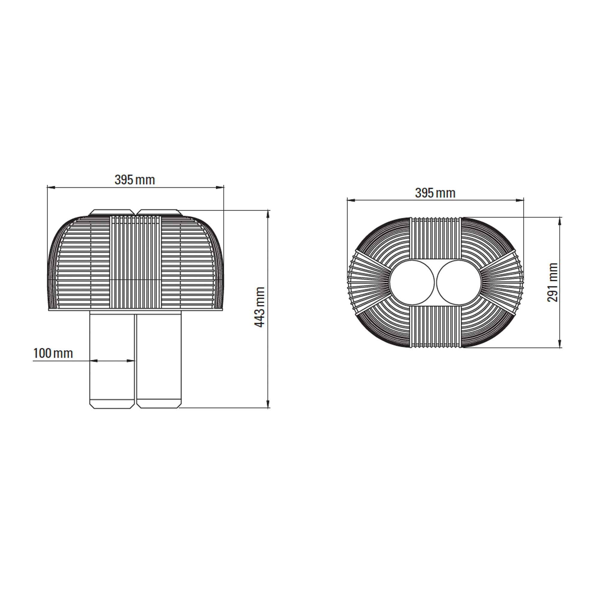 DCW éditions Yasuke LED настолна лампа