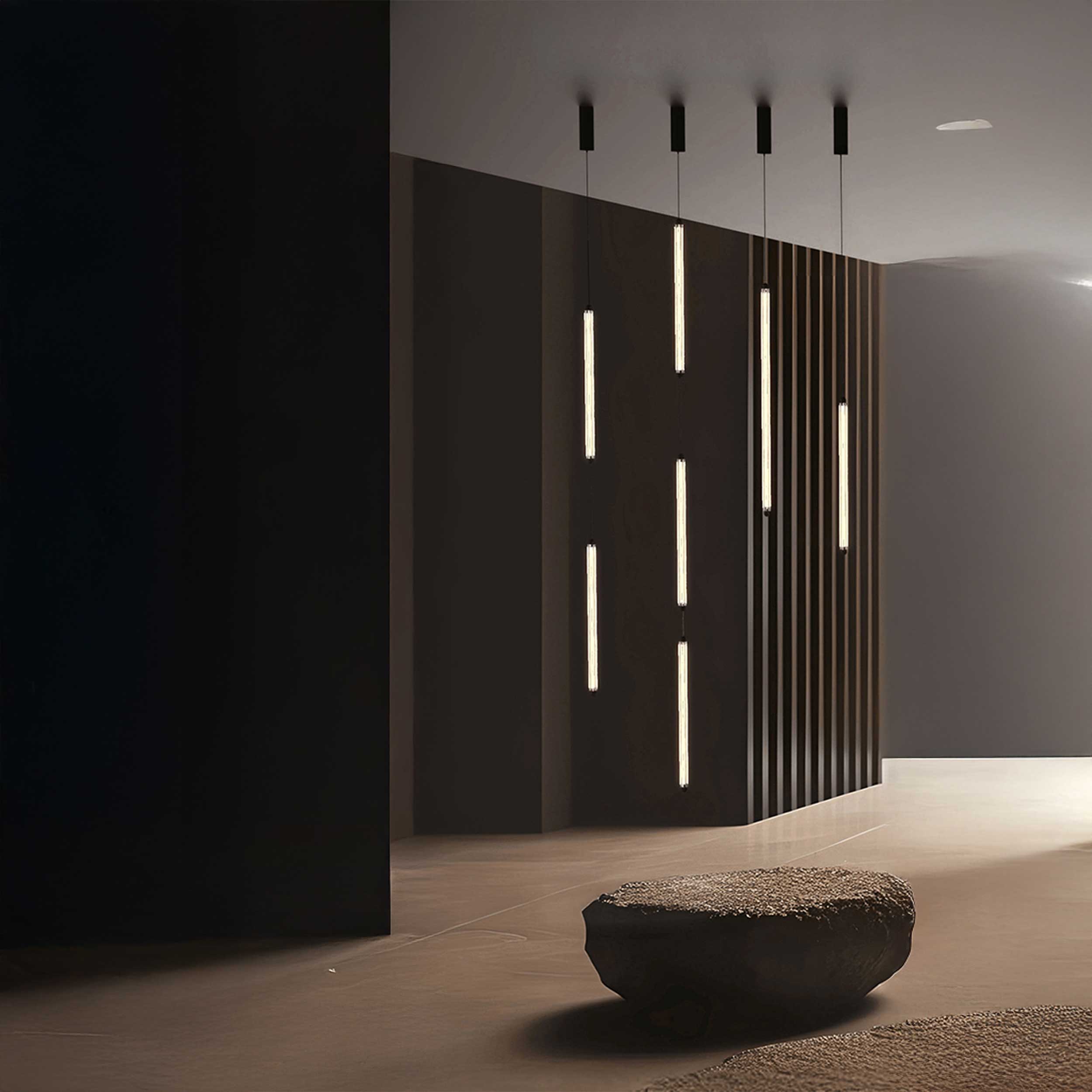 Вертикално висящо осветително тяло Faro Lumina 600 LED 3L