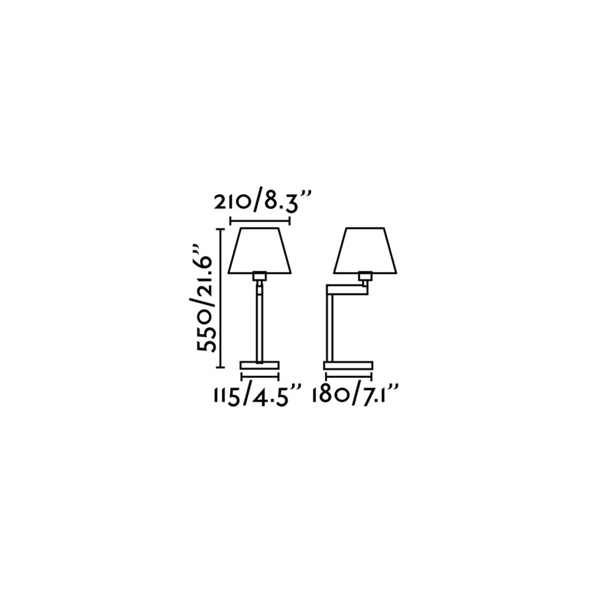 Настолна лампа Faro Artis E27