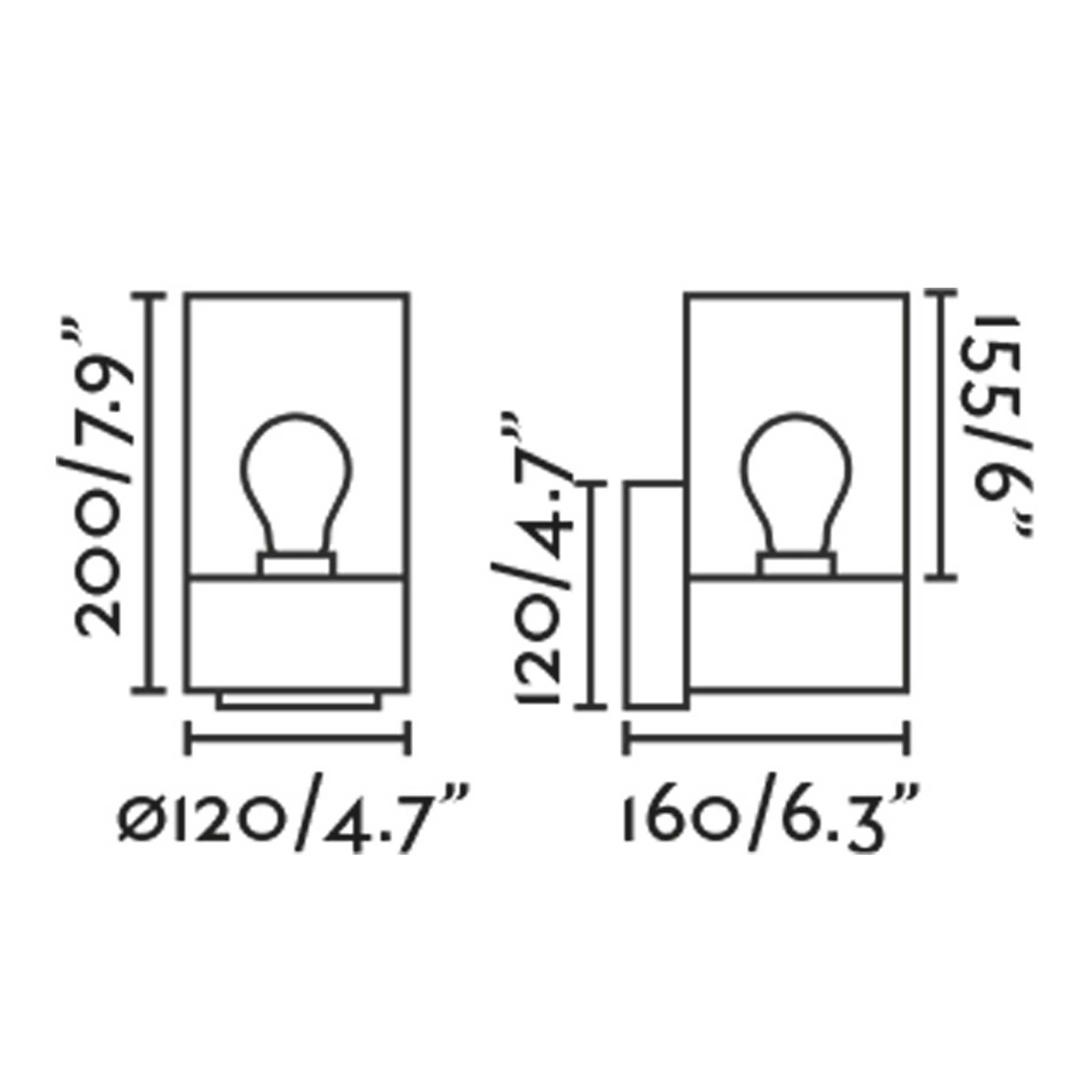 Faro Kila E27 стенно външно осветително тяло IP65