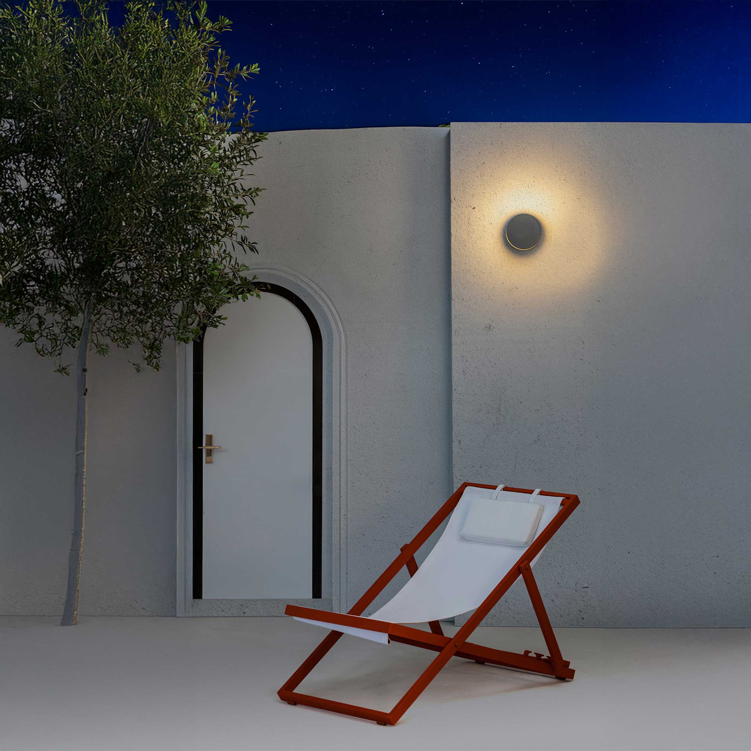 Външна стенна лампа Faro Block E27 IP65