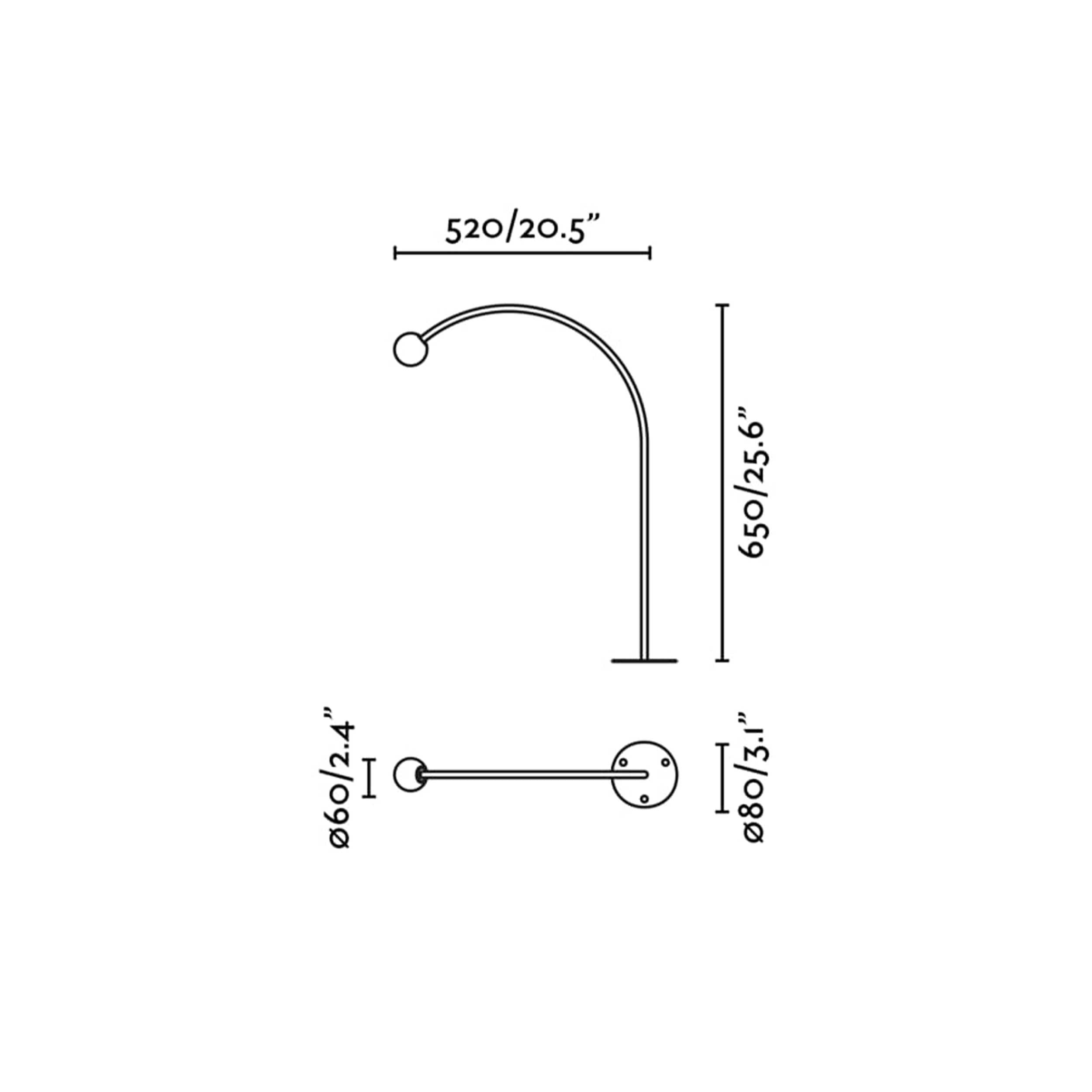 Faro Cuca LED осветително тяло за външна дъга IP65 24V
