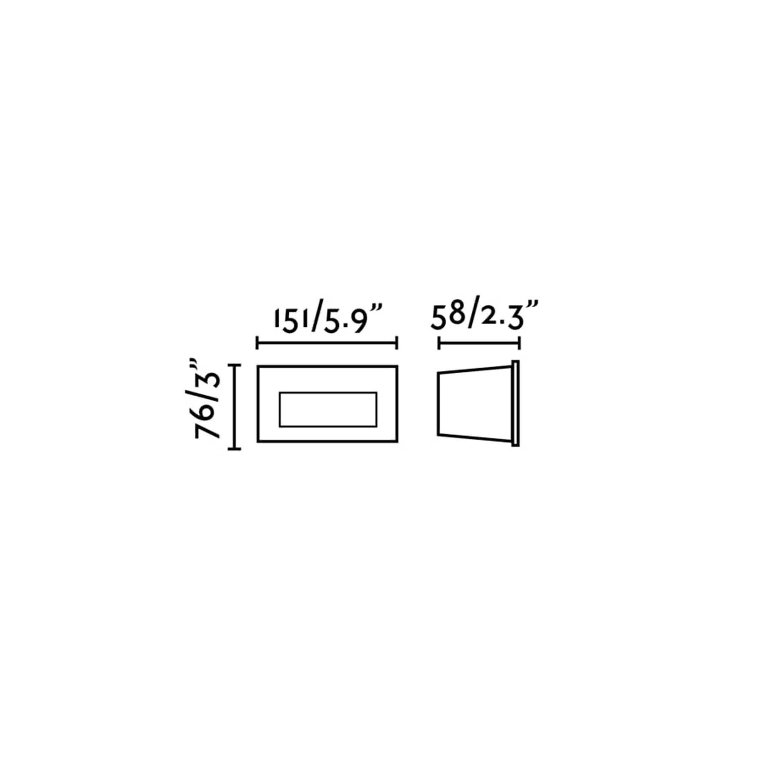Faro Mani LED осветително тяло за вграждане на открито IP65