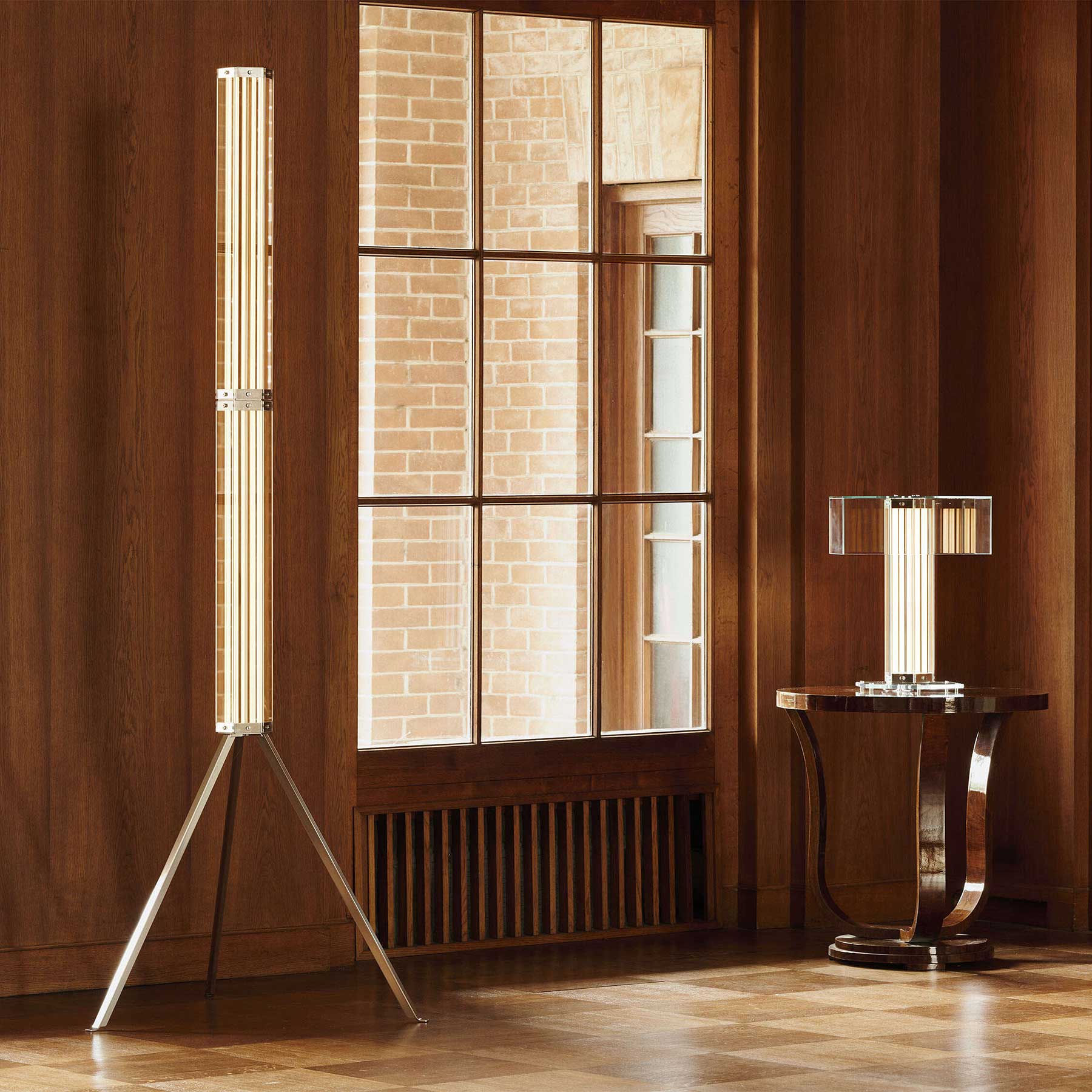 Flos SuperWire F LED stojací skleněné svítidlo