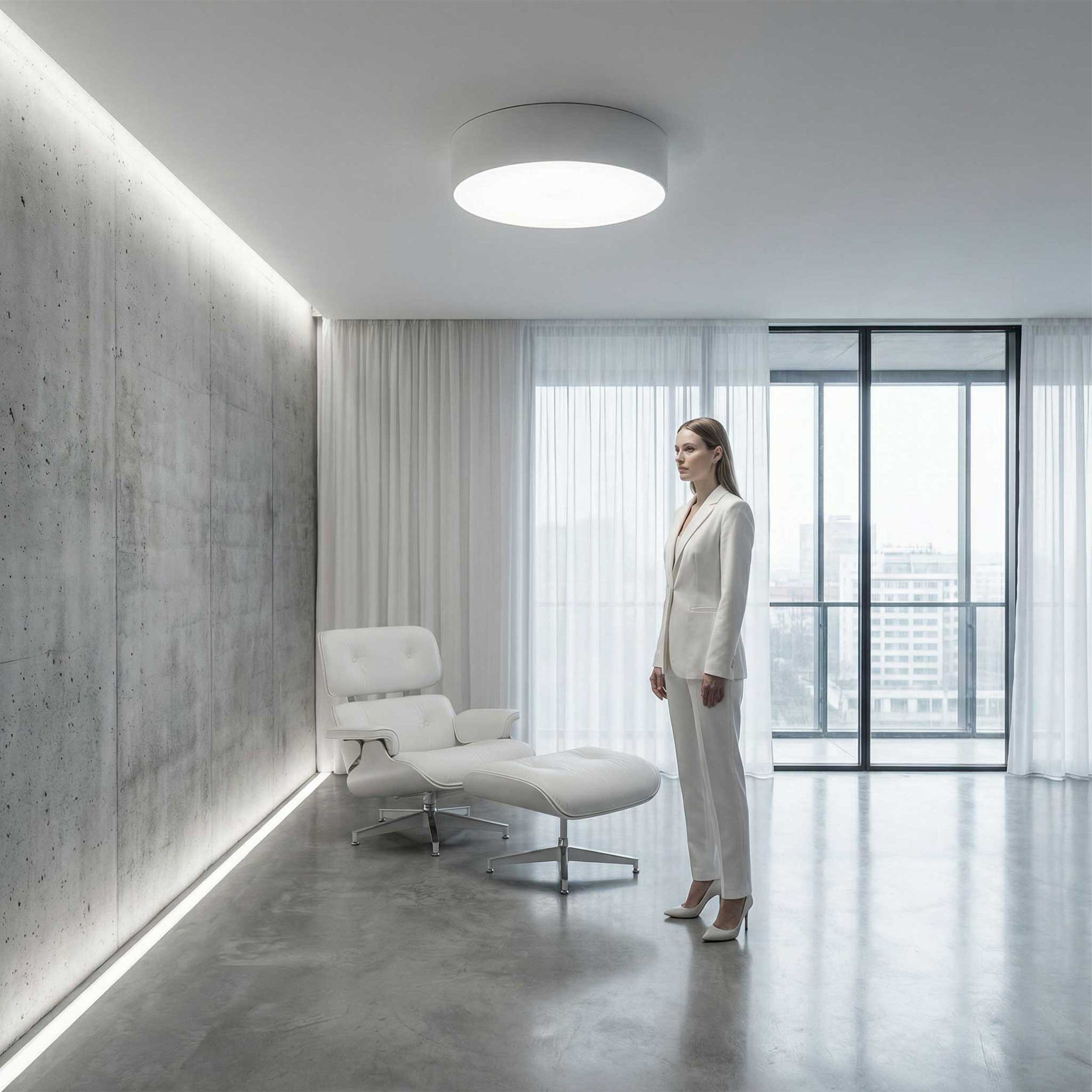 Axio LED кръгла накладна лампа с променяем CCT