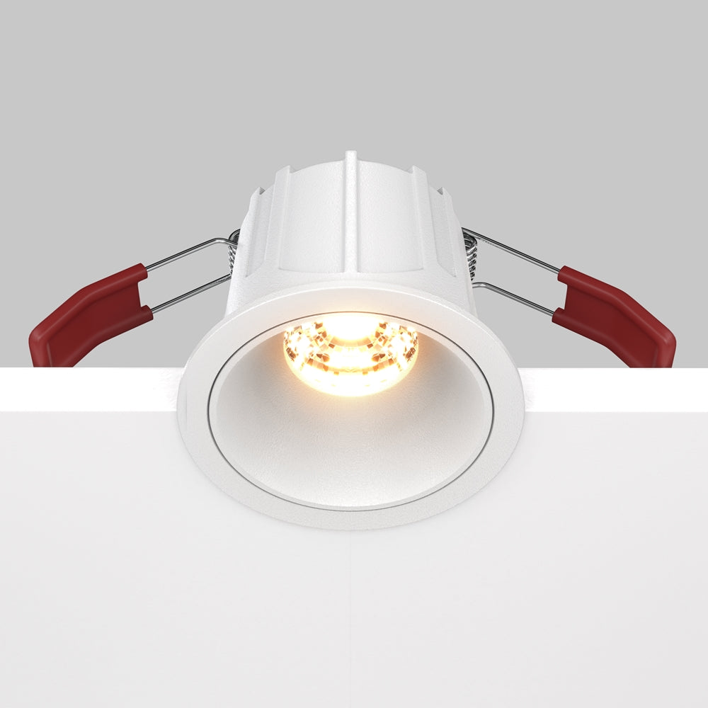 Maytoni downlight Alfa LED 36° вграден кръгъл осветител, бял