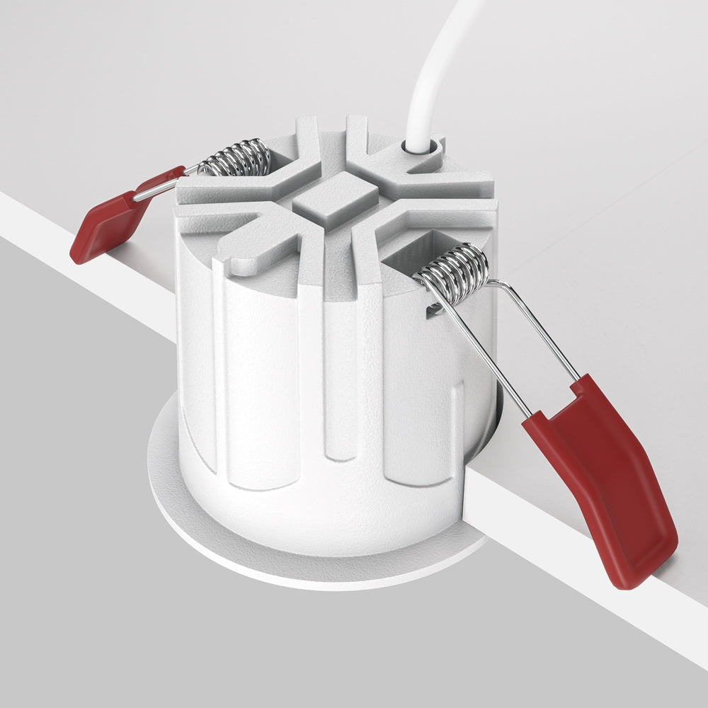 Maytoni downlight Alfa LED 36° вграден кръгъл осветител, бял