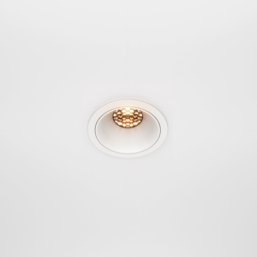 Maytoni downlight Alfa LED 36° вграден кръгъл осветител, бял