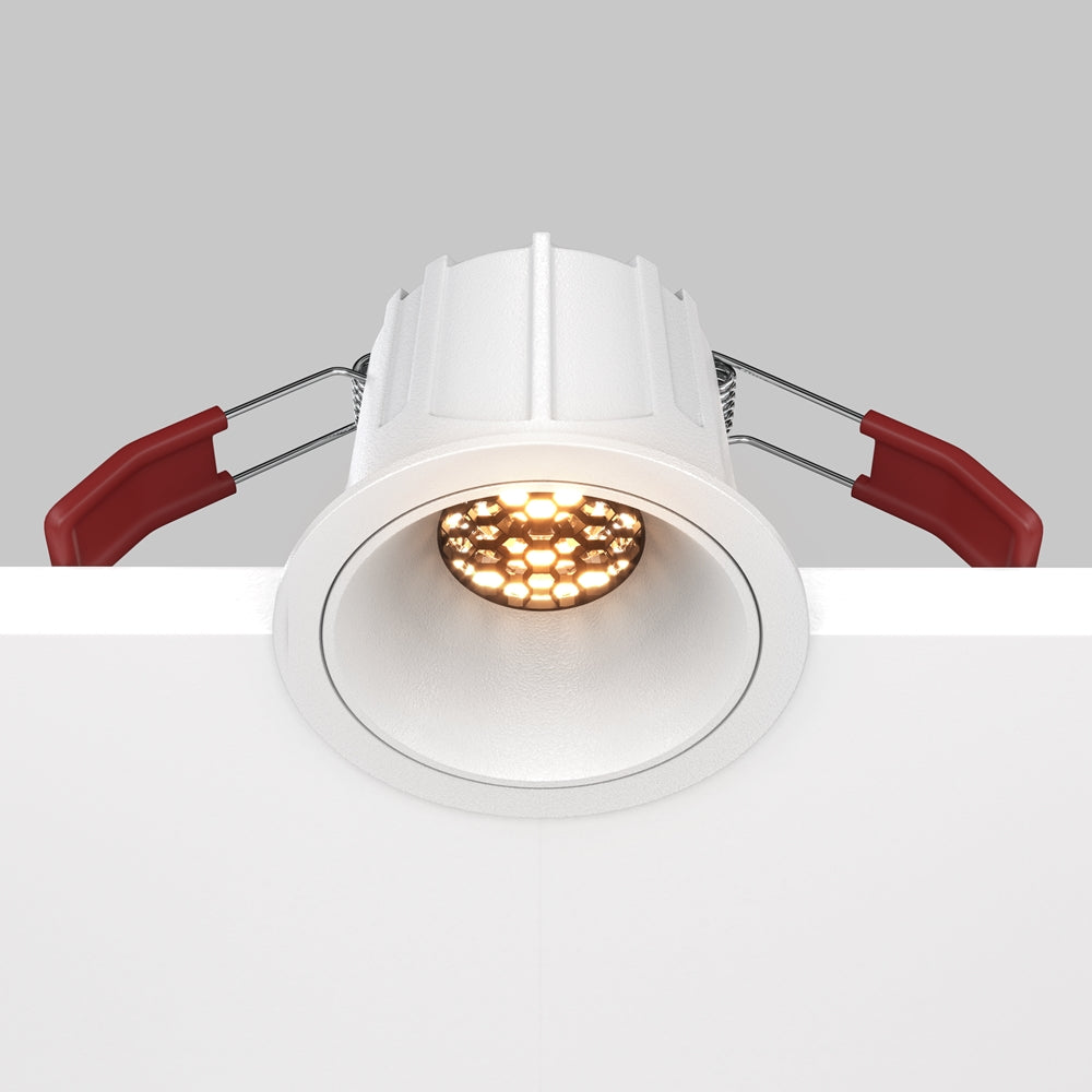 Maytoni downlight Alfa LED 36° вграден кръгъл осветител, бял