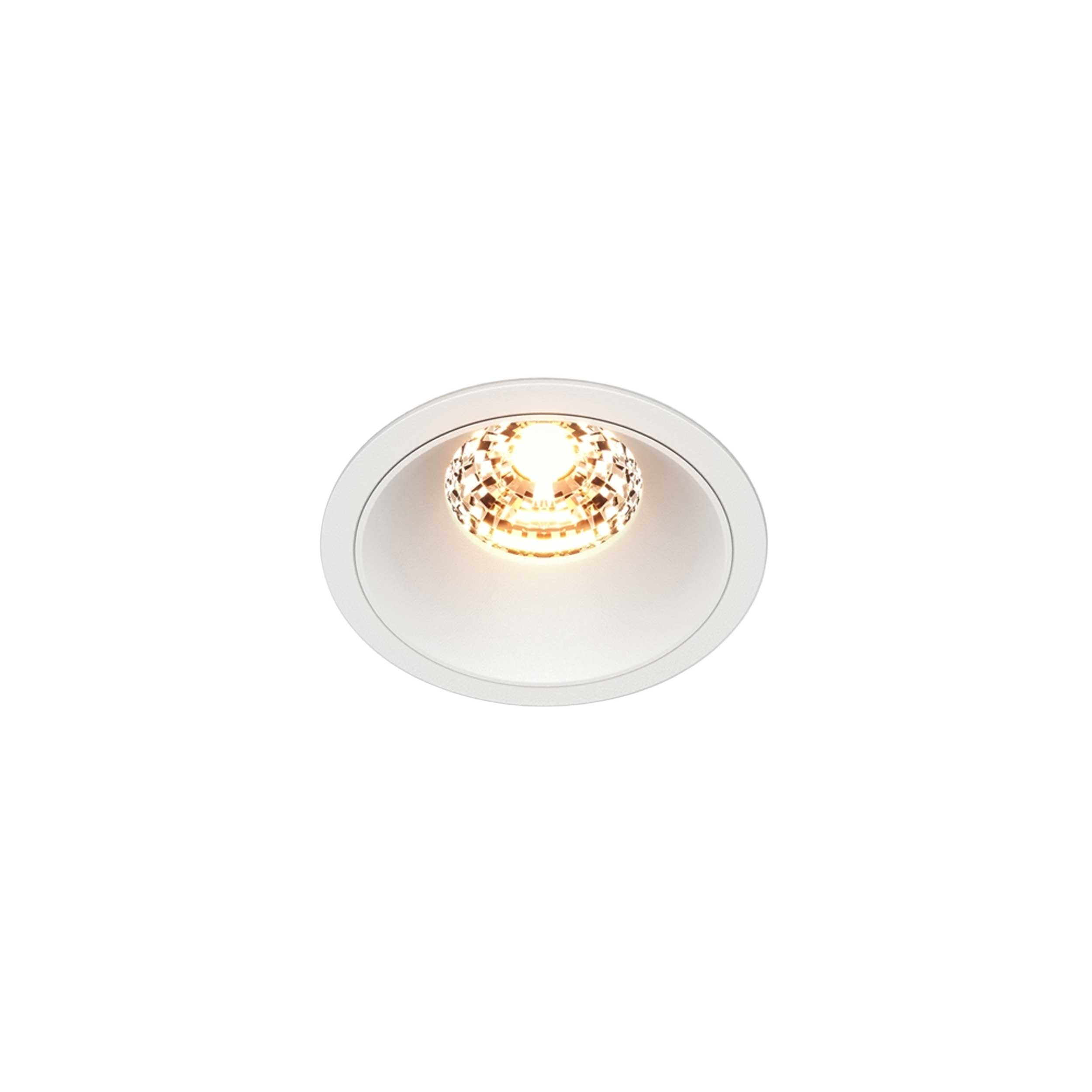 Maytoni downlight Alfa LED 36° вграден кръгъл осветител, бял
