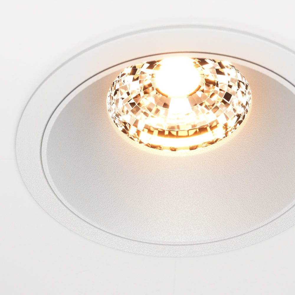 Maytoni downlight Alfa LED 36° вграден кръгъл осветител, бял