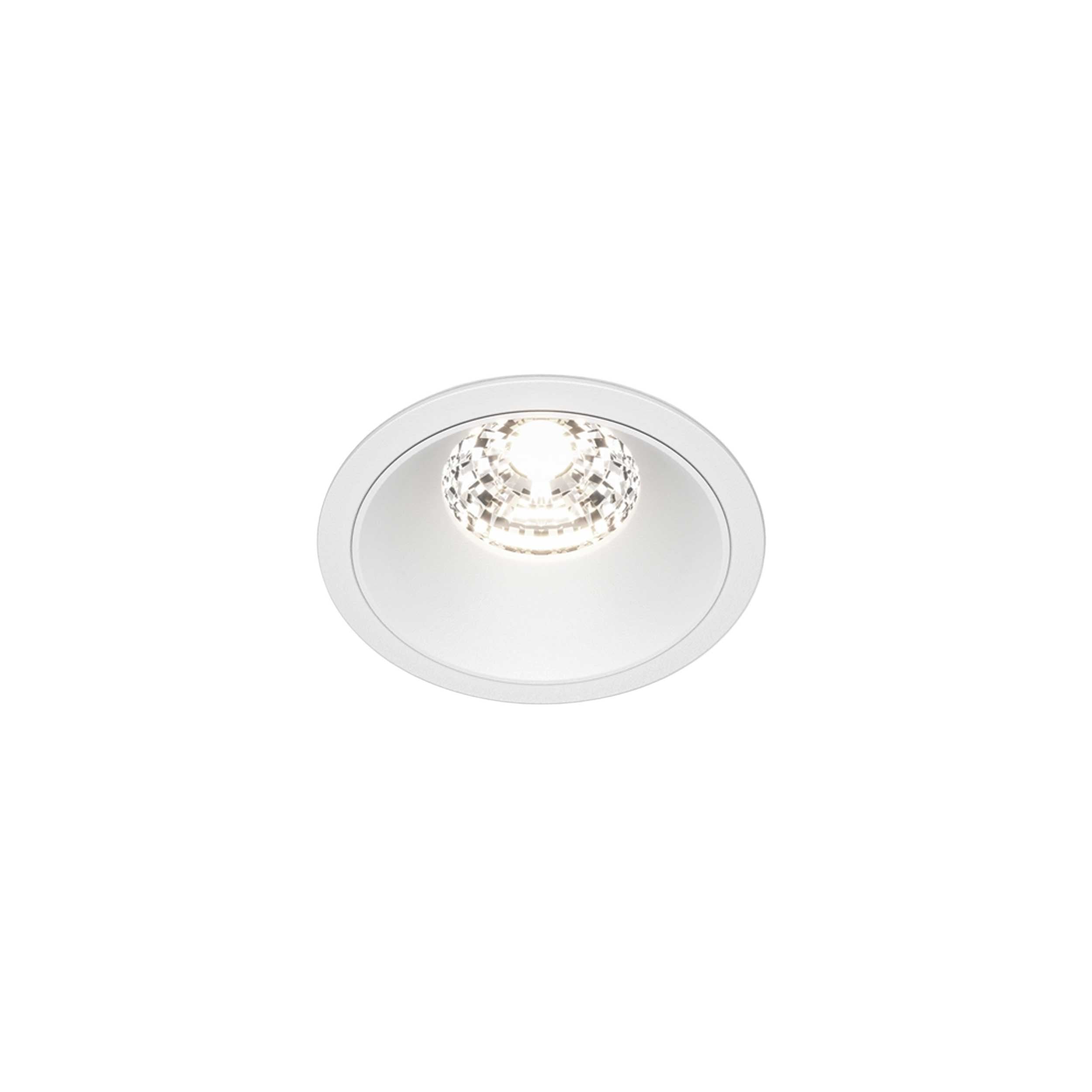 Maytoni downlight Alfa LED 36° вграден кръгъл осветител, бял
