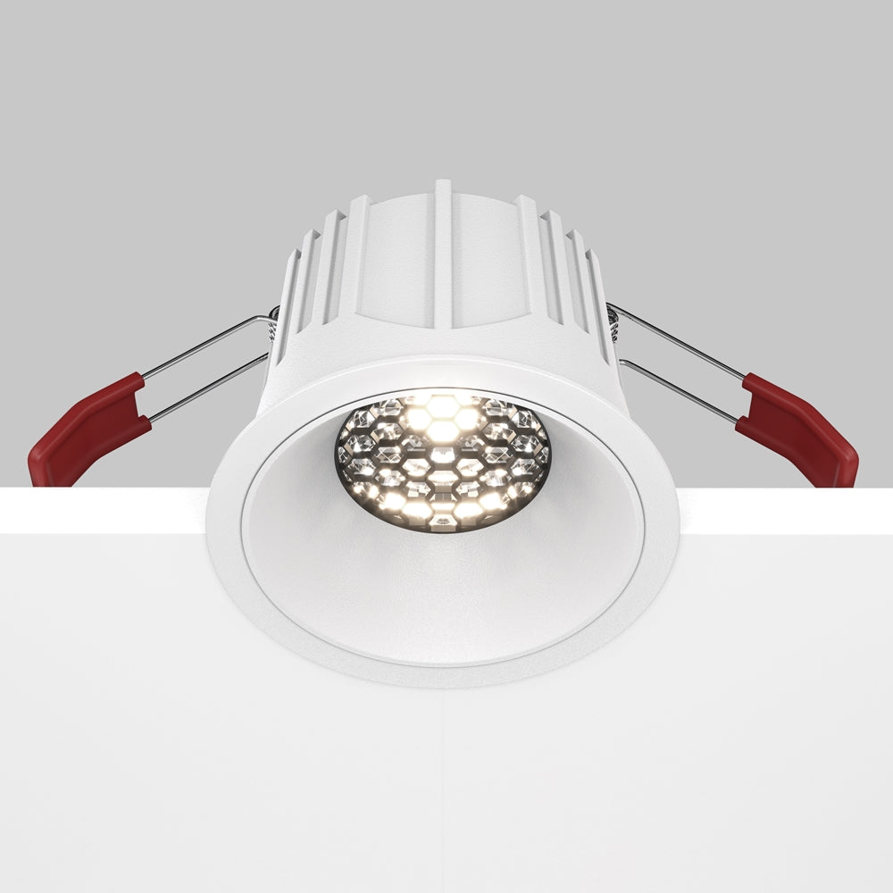 Maytoni downlight Alfa LED 36° вграден кръгъл осветител, бял