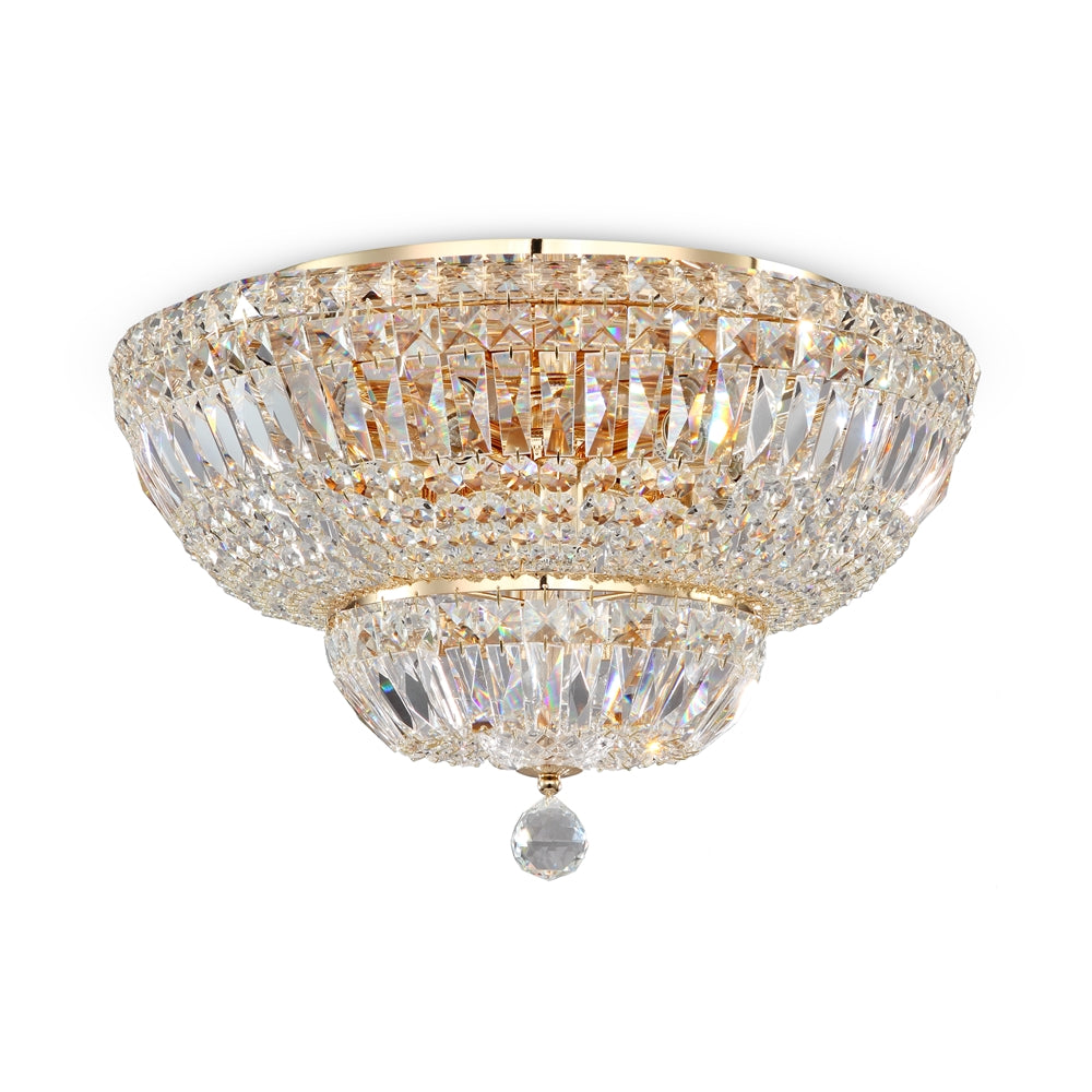 Maytoni Chandelier Basfor E14 кристален осветителен уред за монтаж върху повърхност