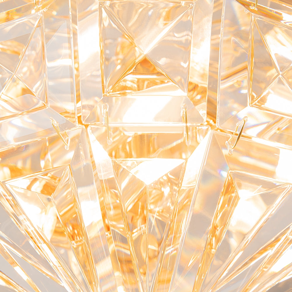Maytoni Facet E14 кристално осветително тяло за монтаж върху повърхност