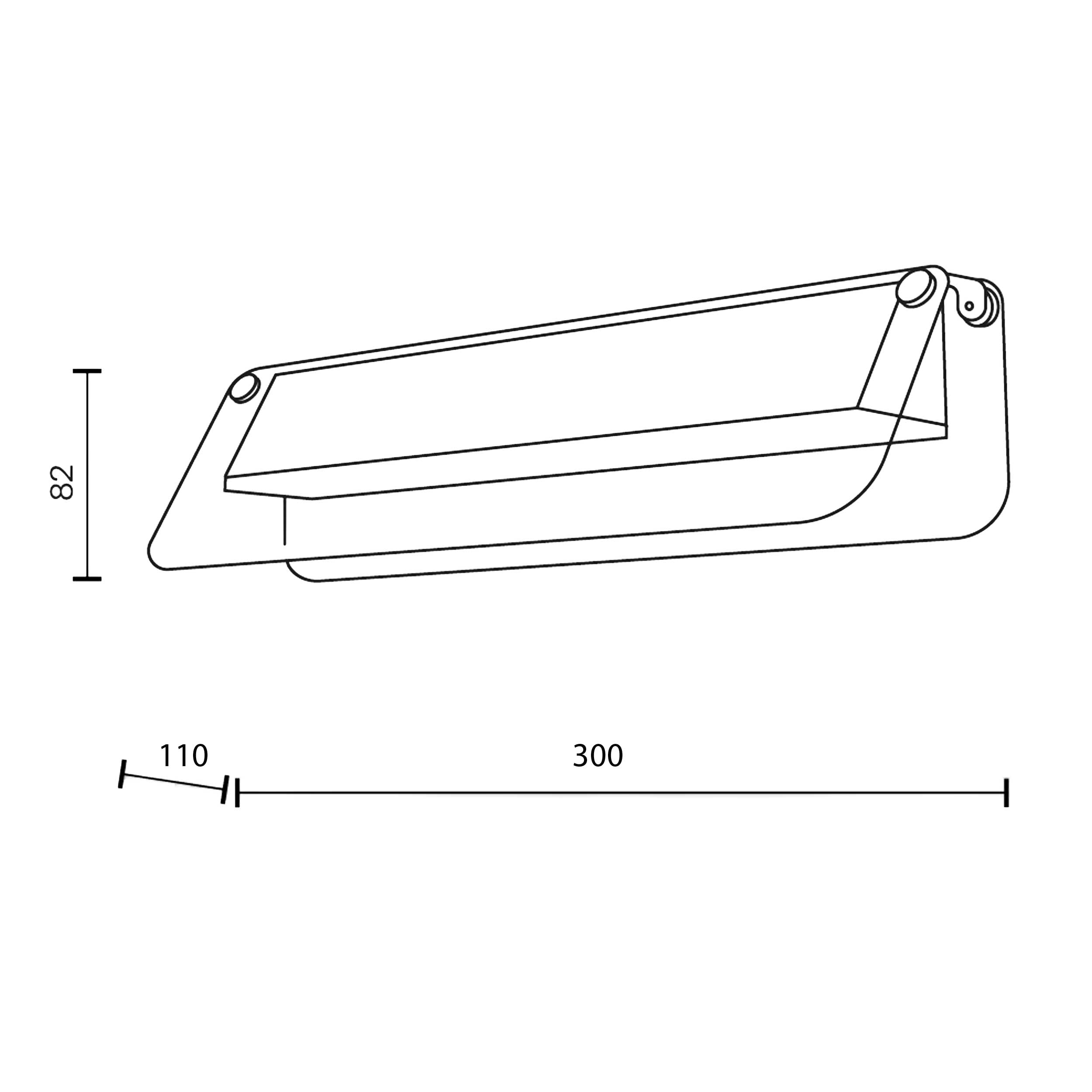 Maytoni Flat LED стенна лампа