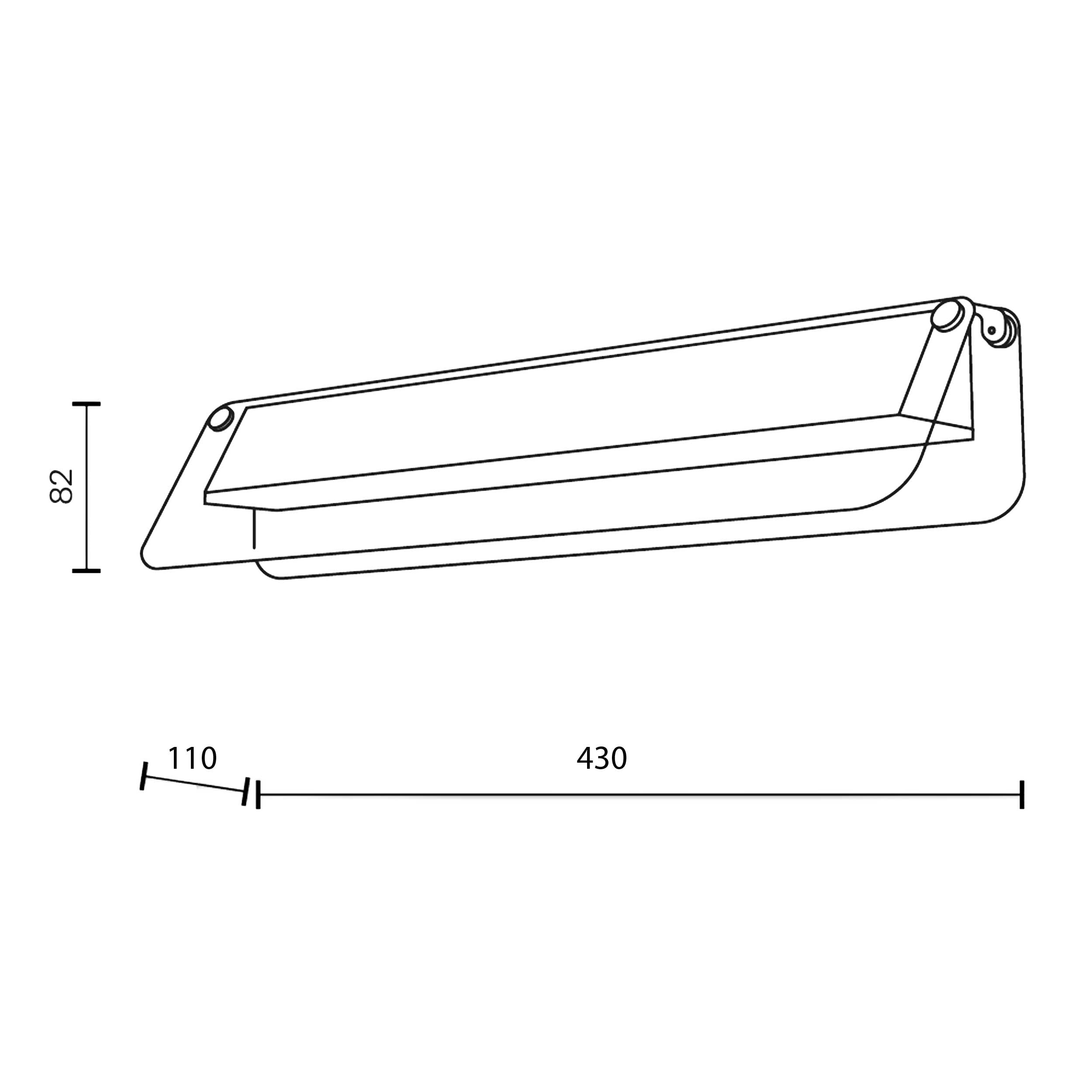 Maytoni Flat LED стенна лампа