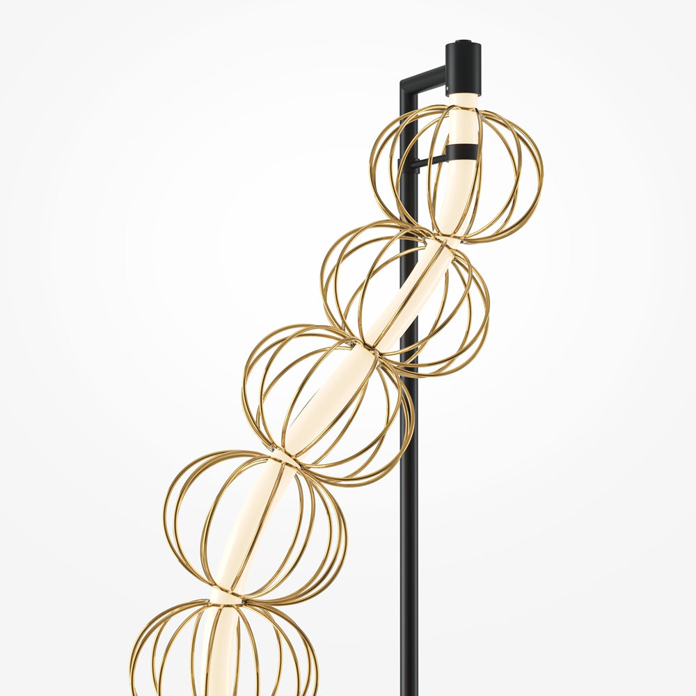 Maytoni Golden Cage LED стояща лампа