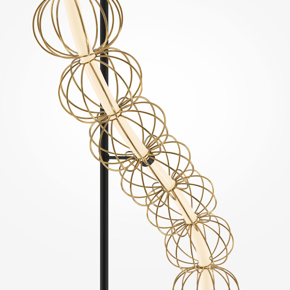 Maytoni Golden Cage LED стояща лампа