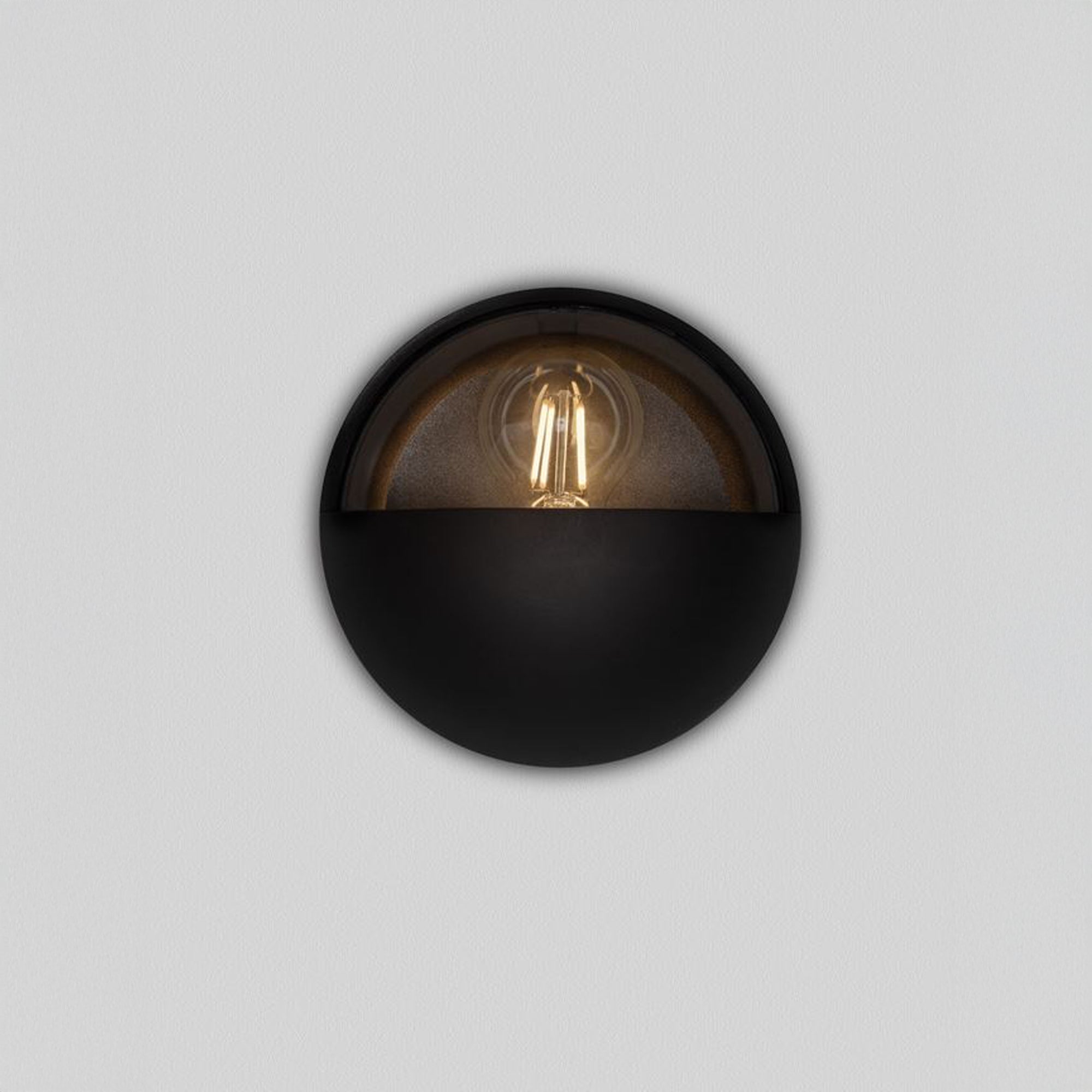 Nova Luce Amel E27 nástěnné kulaté svítidlo IP65