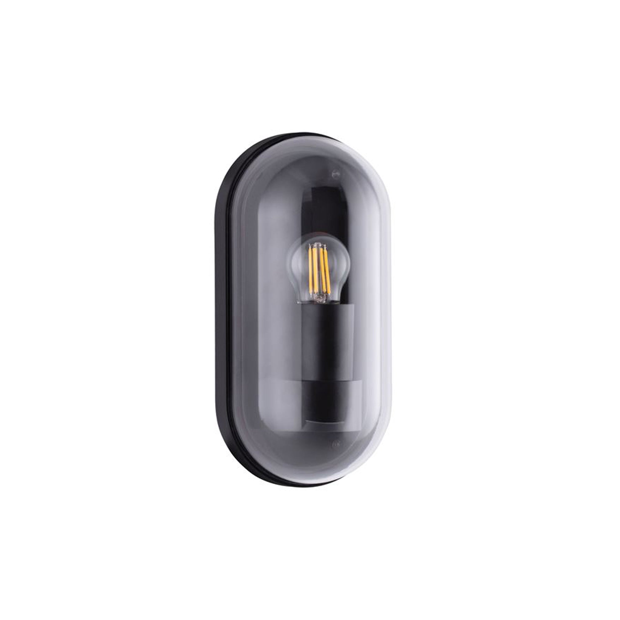 Nova Luce Amel E27 nástěnné oválové svítidlo IP65