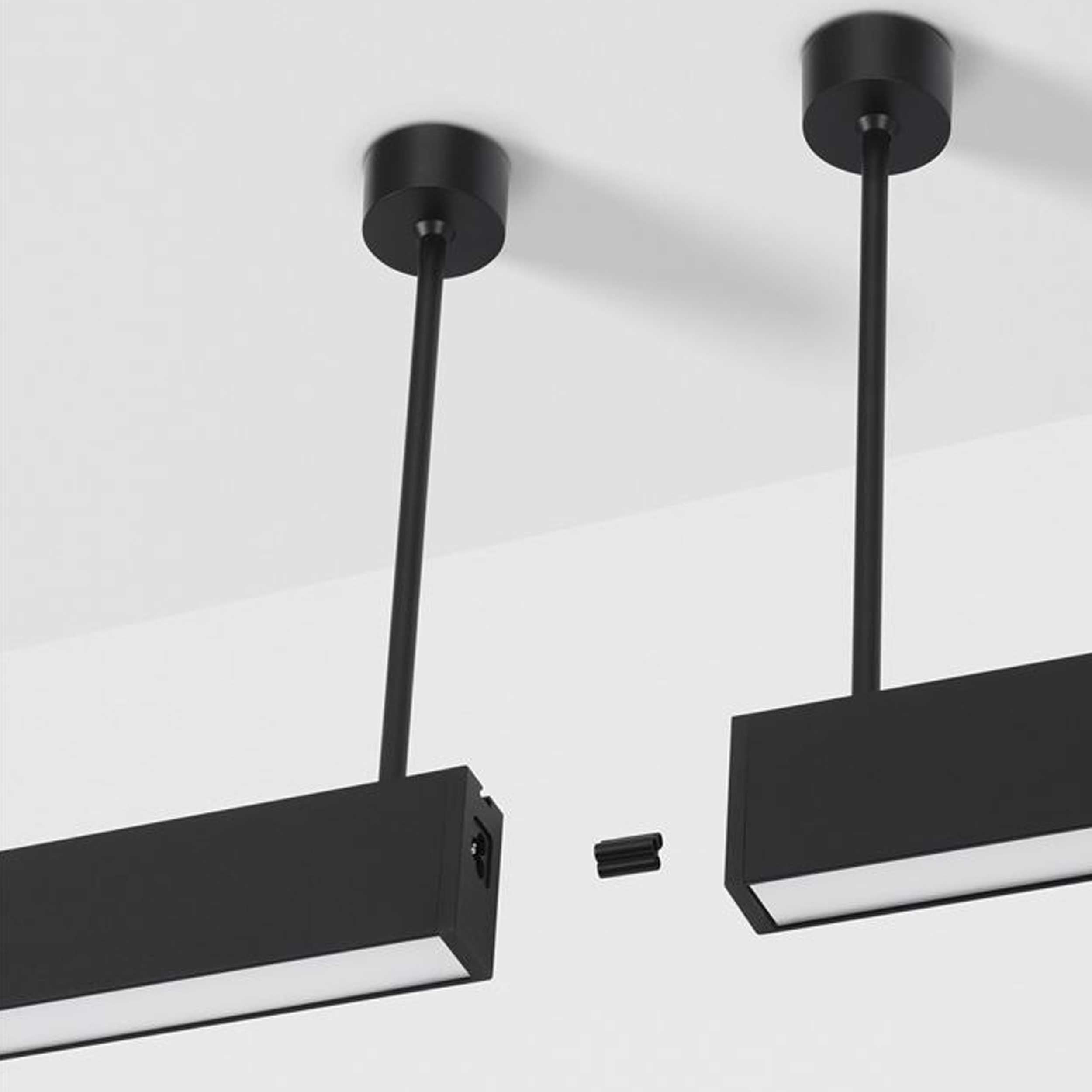 Nova Luce Lina Opal LED линейно таванно осветително тяло за монтаж върху повърхност, съединяващо се
