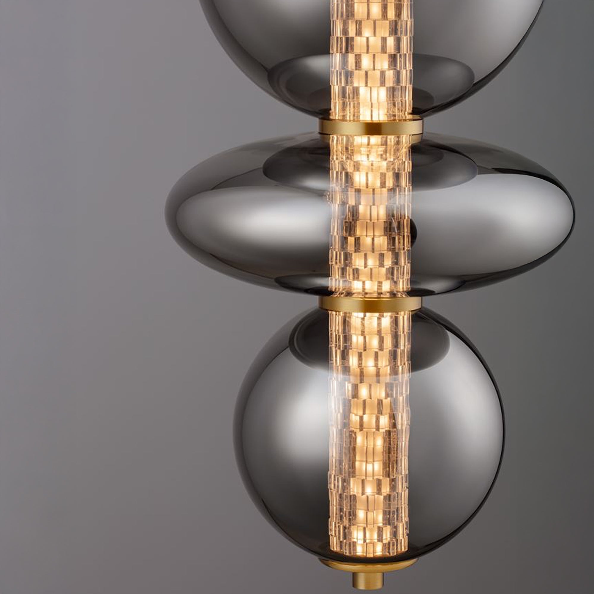 Nova Luce NAVI LED skleněné závěsné svítidlo