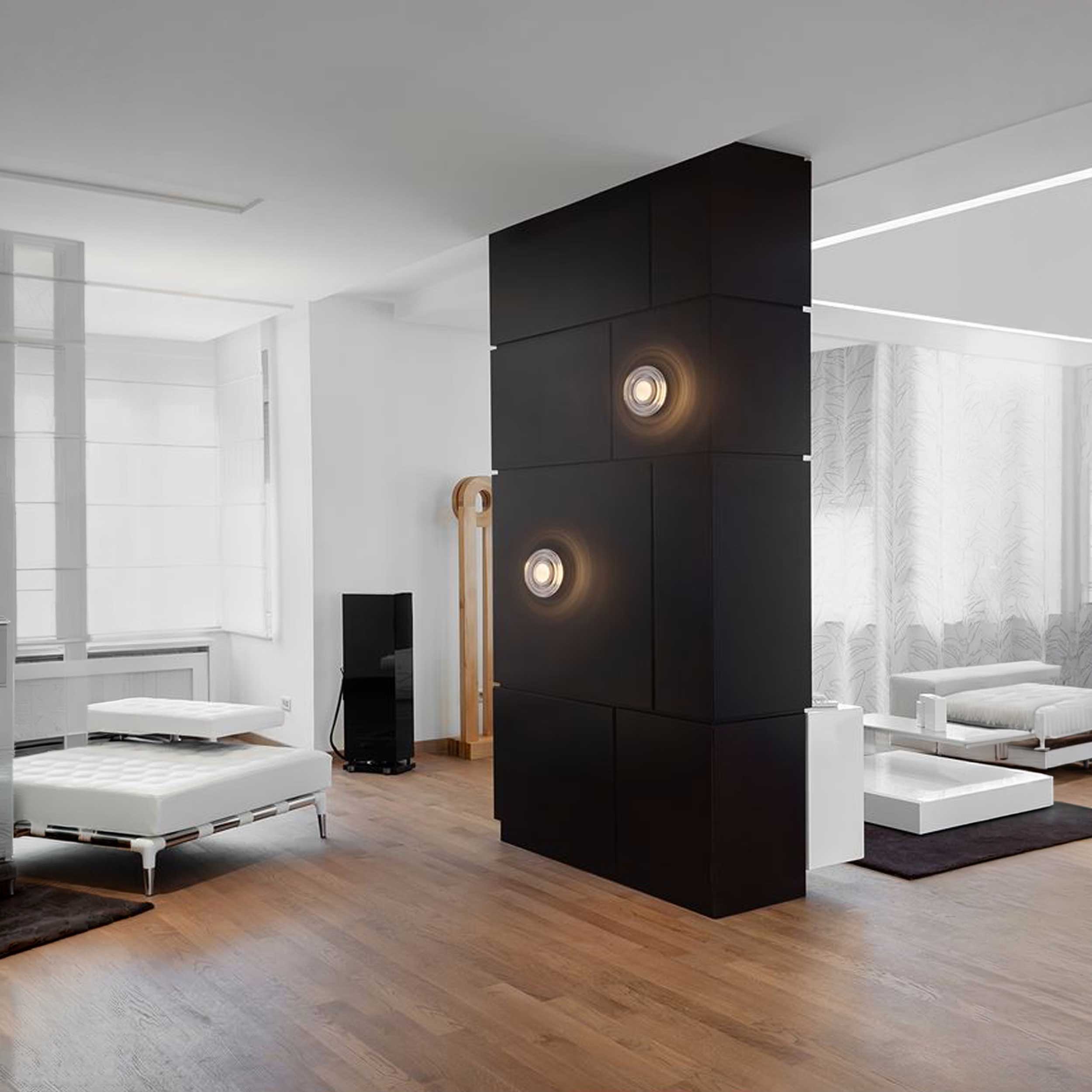 Стъклена стенна лампа Nova Luce Sianna E27