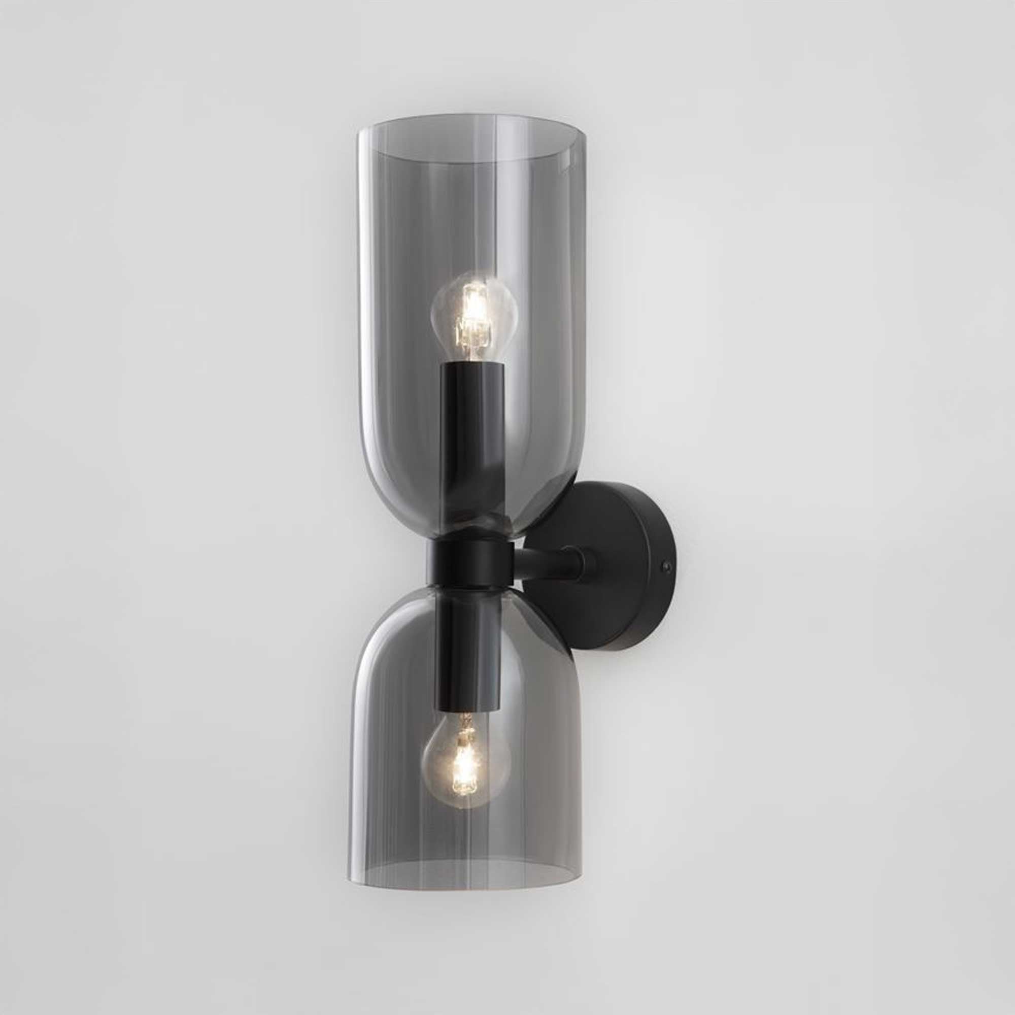 Стъклена стенна лампа Nova Luce Palmer E27