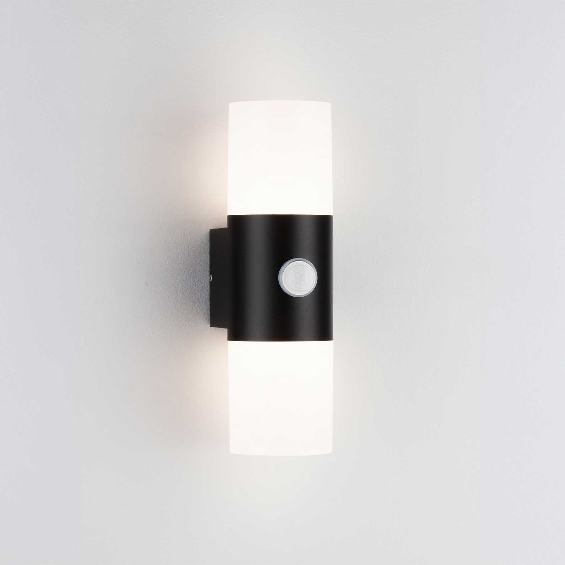 Nova Luce Paul LED nástěnné svítidlo IP65 s pohybovým senzorem