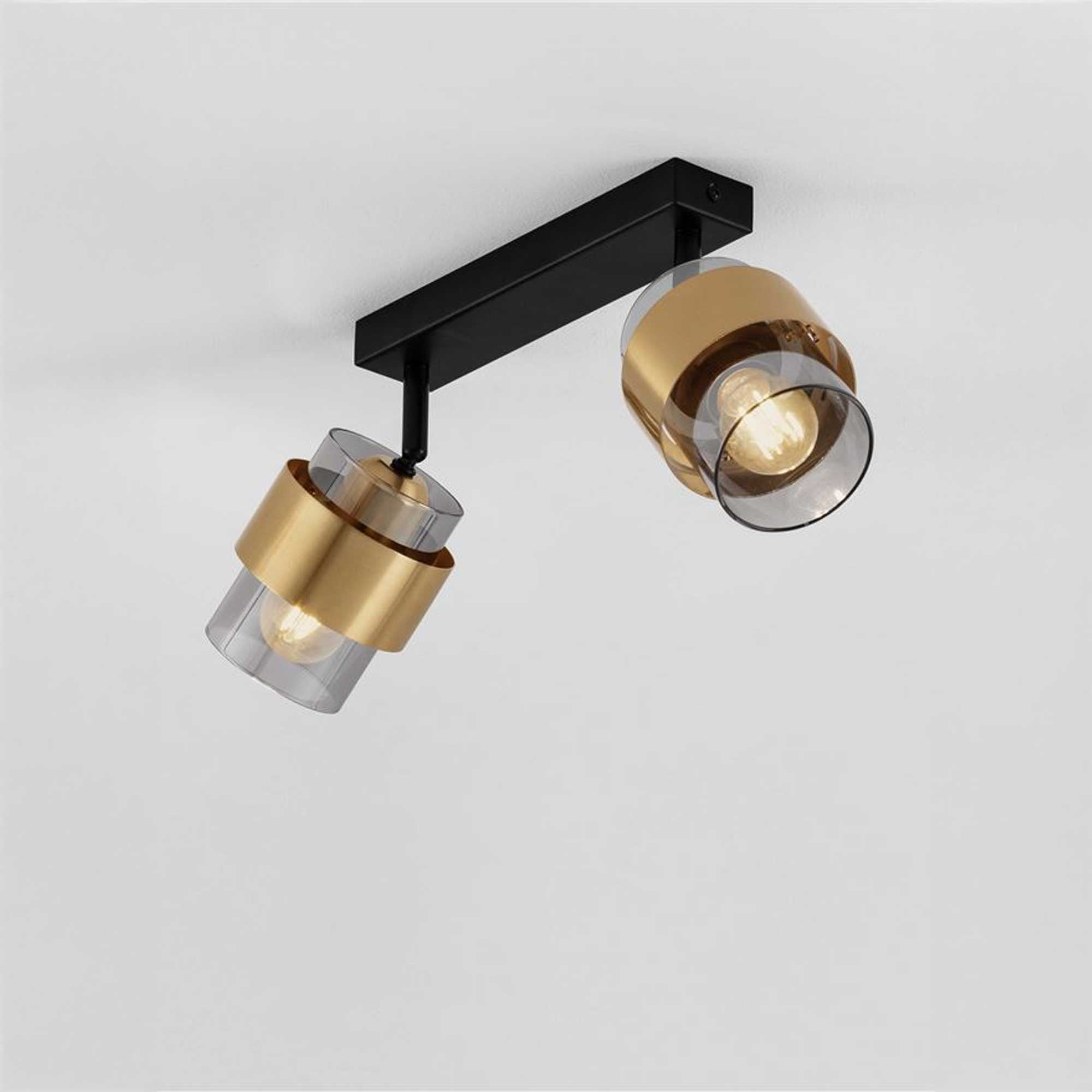 Стъклена лампа за таван Nova Luce Sianna E27