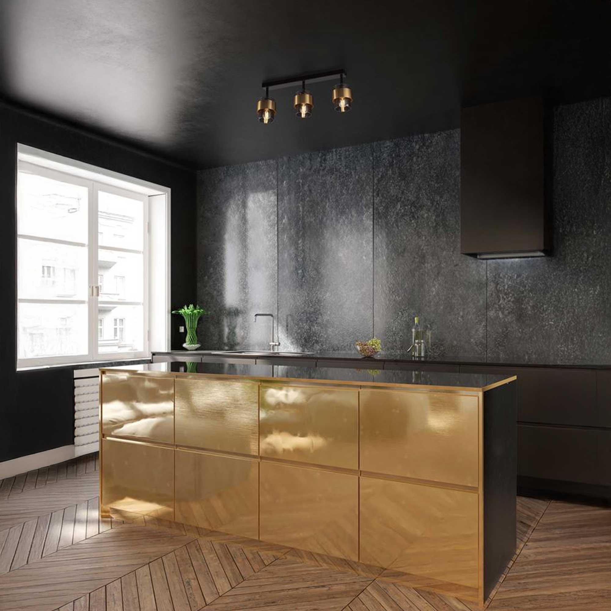 Стъклена лампа за таван Nova Luce Sianna E27