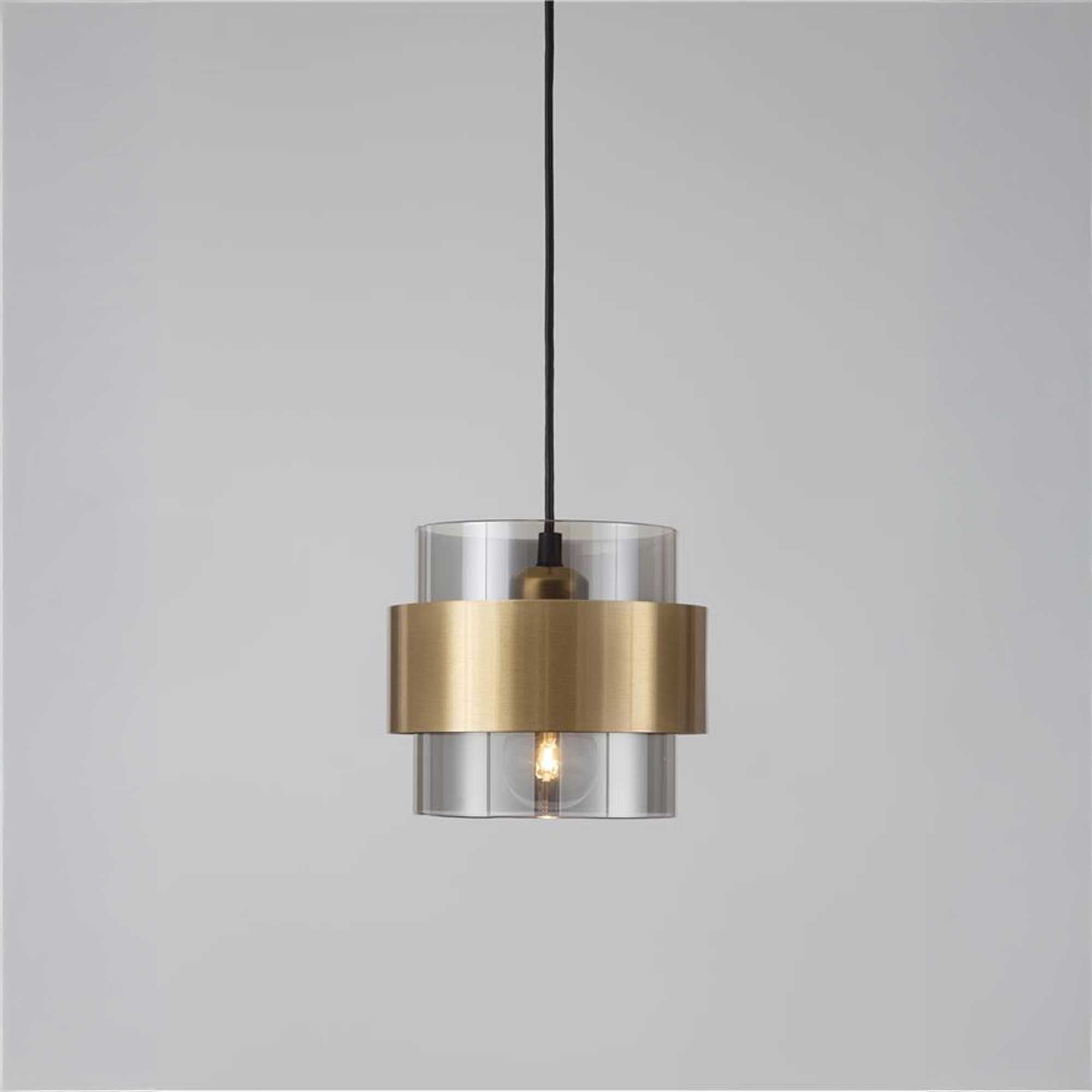 Стъклена висяща лампа Nova Luce Sianna E27